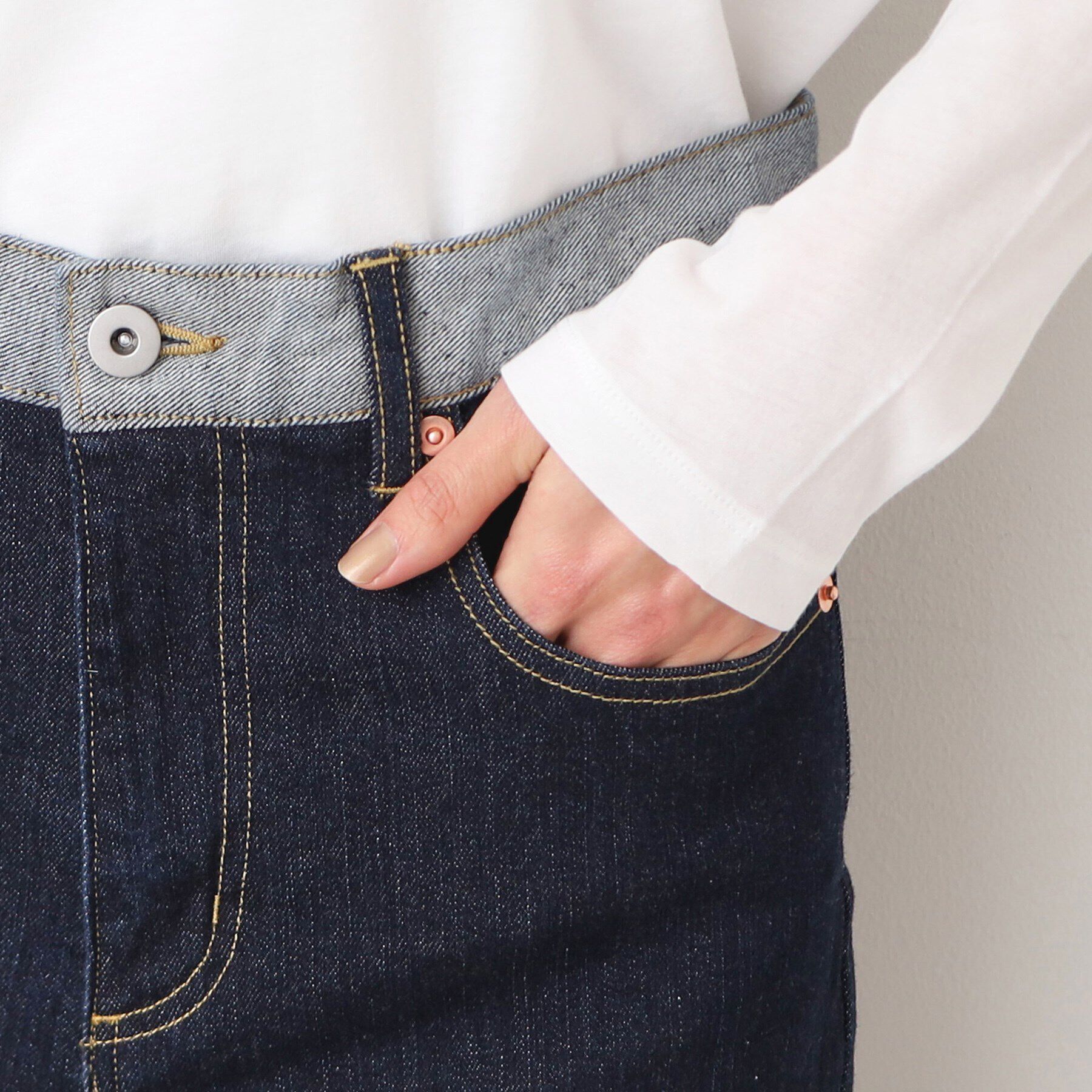 Dessin「【洗える】デニムスリムパンツ」|その他|