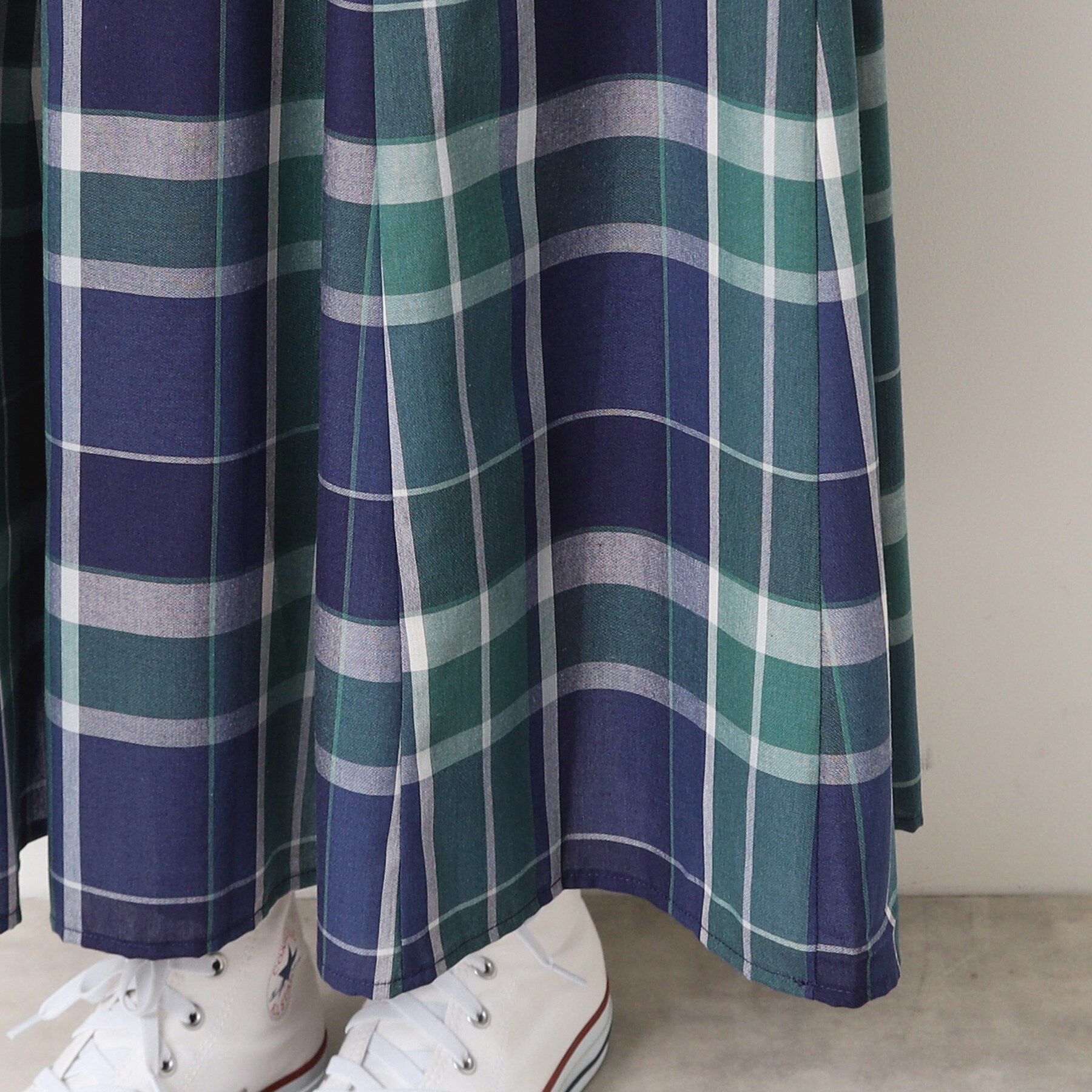 Dessin「【ウエストゴム・洗える】映えチェック柄スカート（XS～L）」|スカート|