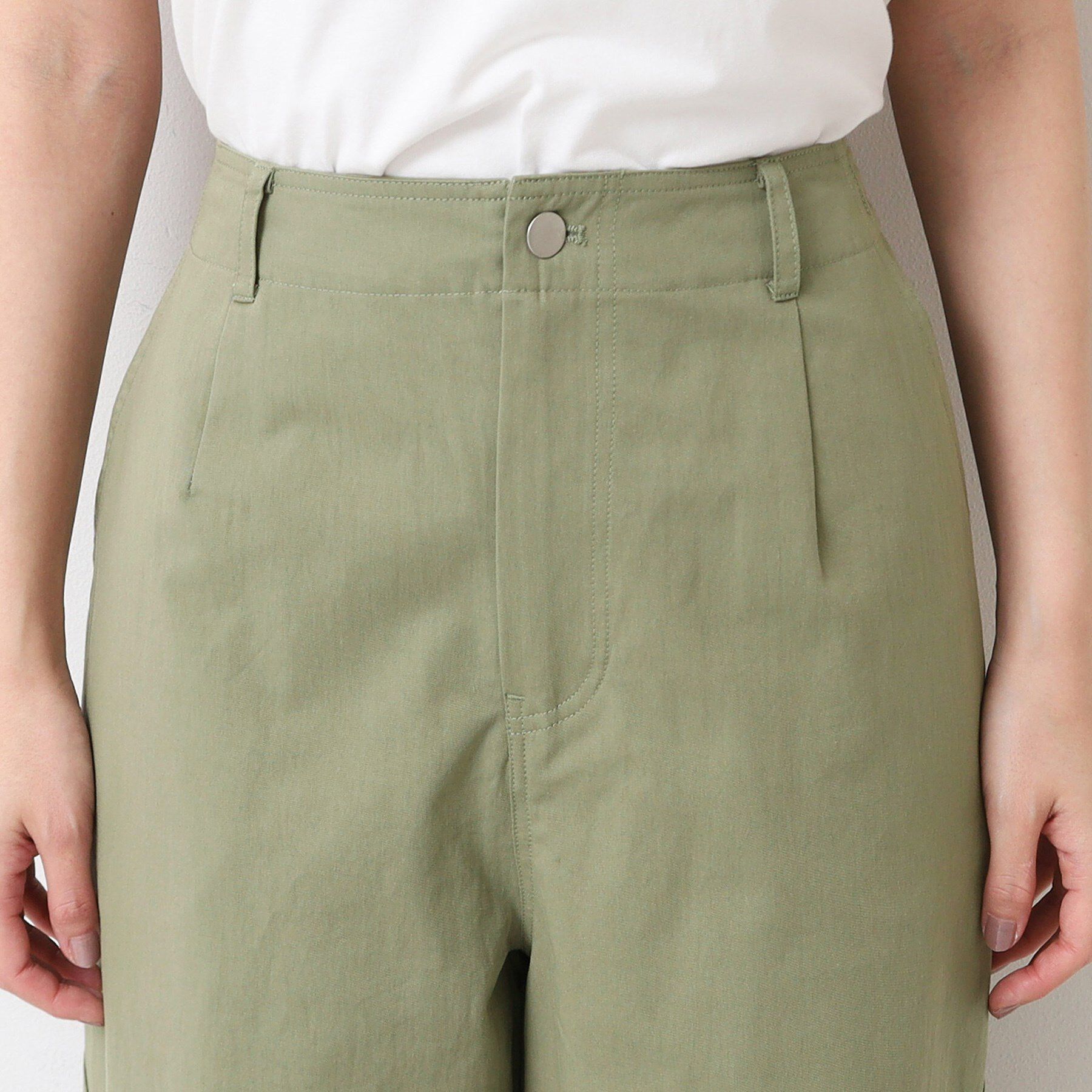 Dessin「【洗える・後ろゴム】コットンワイドパンツ（S～L）」|その他|