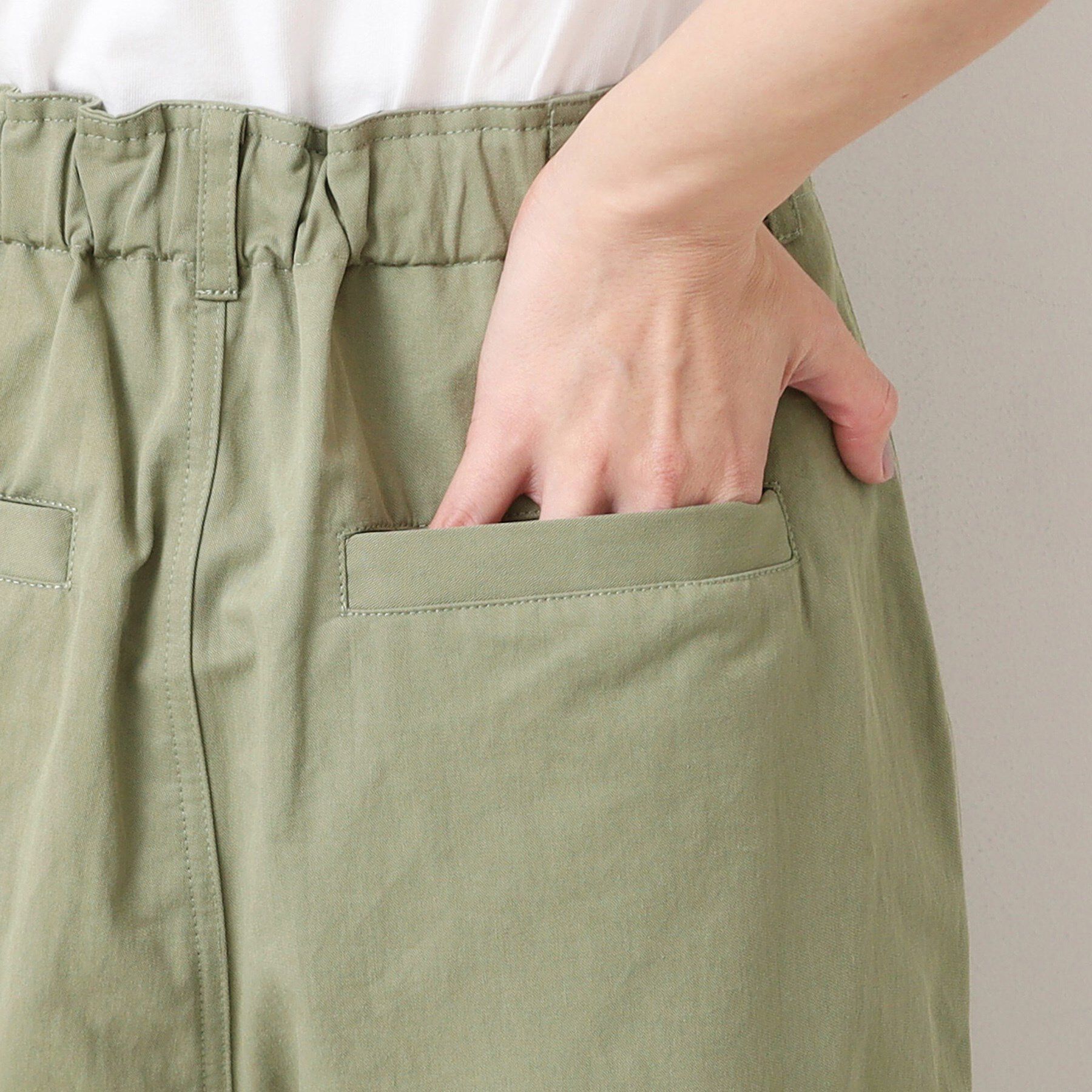 Dessin「【洗える・後ろゴム】コットンワイドパンツ（S～L）」|その他|