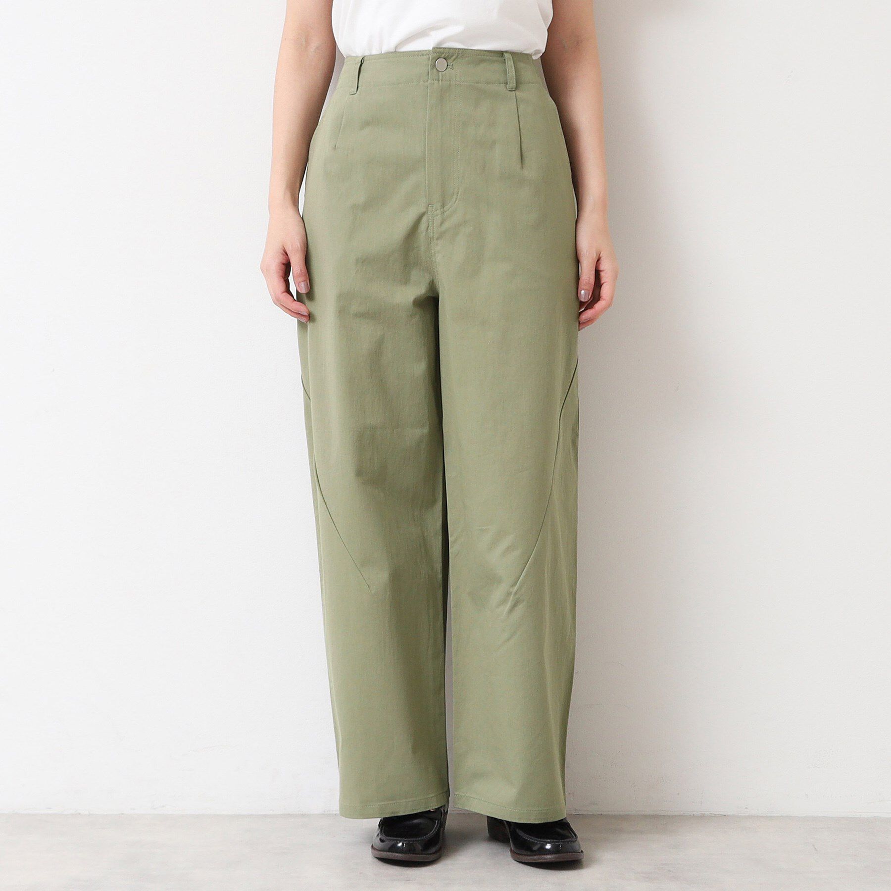 Dessin「【洗える・後ろゴム】コットンワイドパンツ（S～L）」|その他|