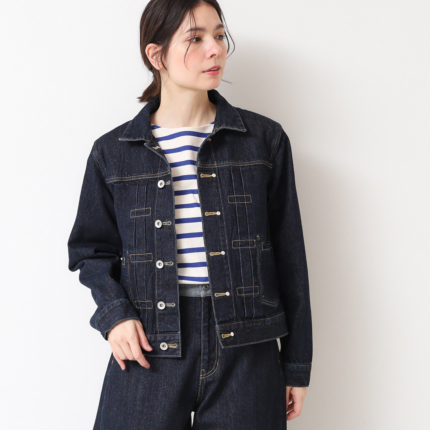 Dessin「【リバーシブル・ユニセックス】デニムジャケット」|デニムジャケット|