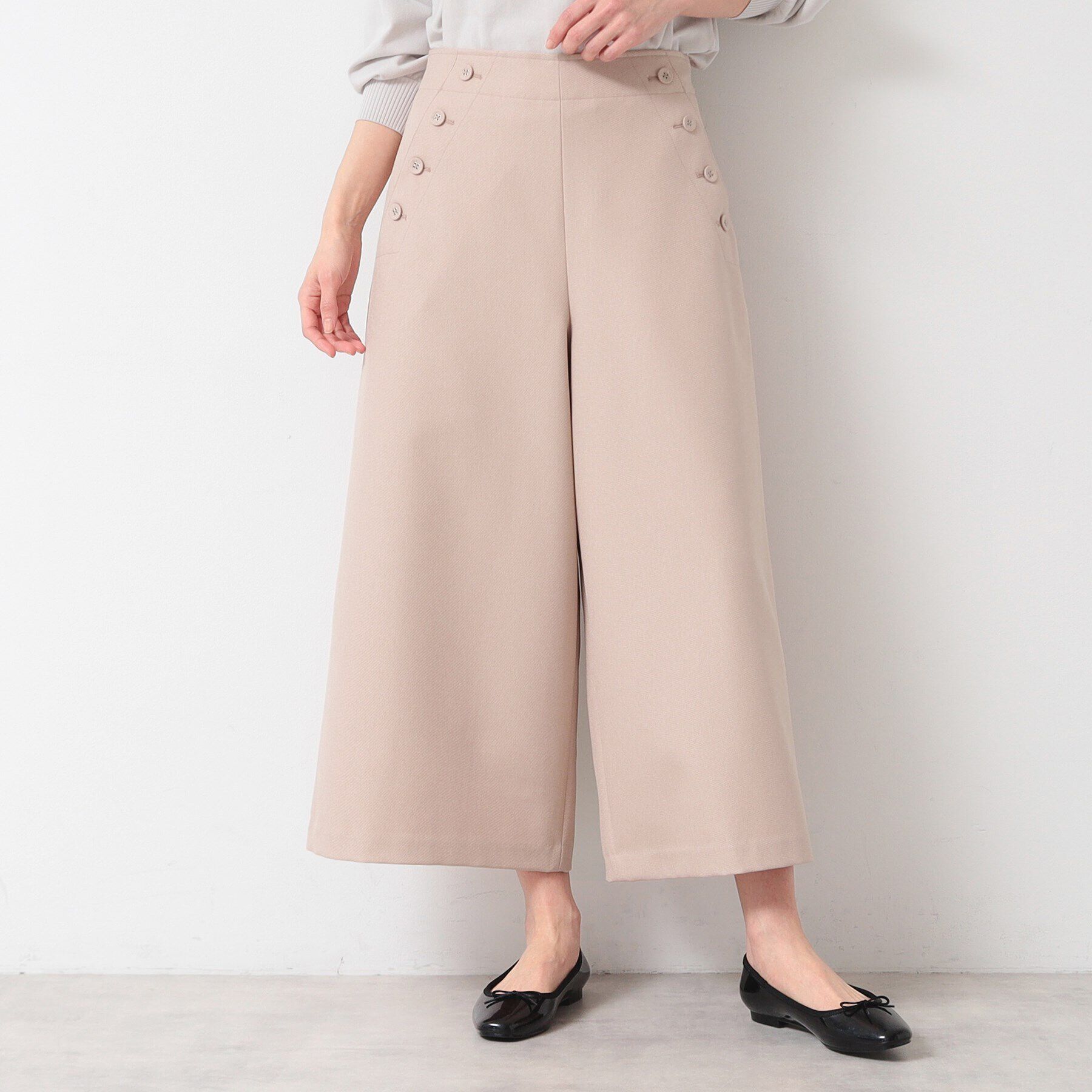 Dessin「【洗える】クロップドマリンパンツ（XS～L）」|その他|ライトピンク(070