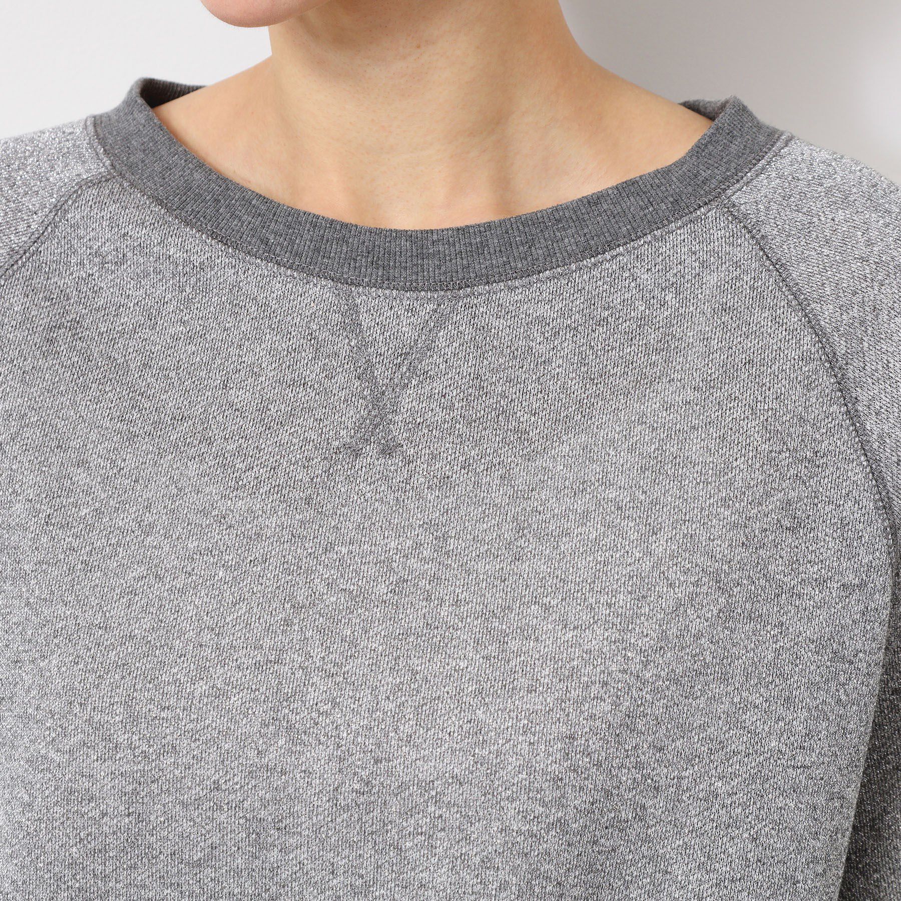 Dessin「【セットアップ可能・洗える】ラメ入り裏毛ジャージプルオーバー」|パーカー|