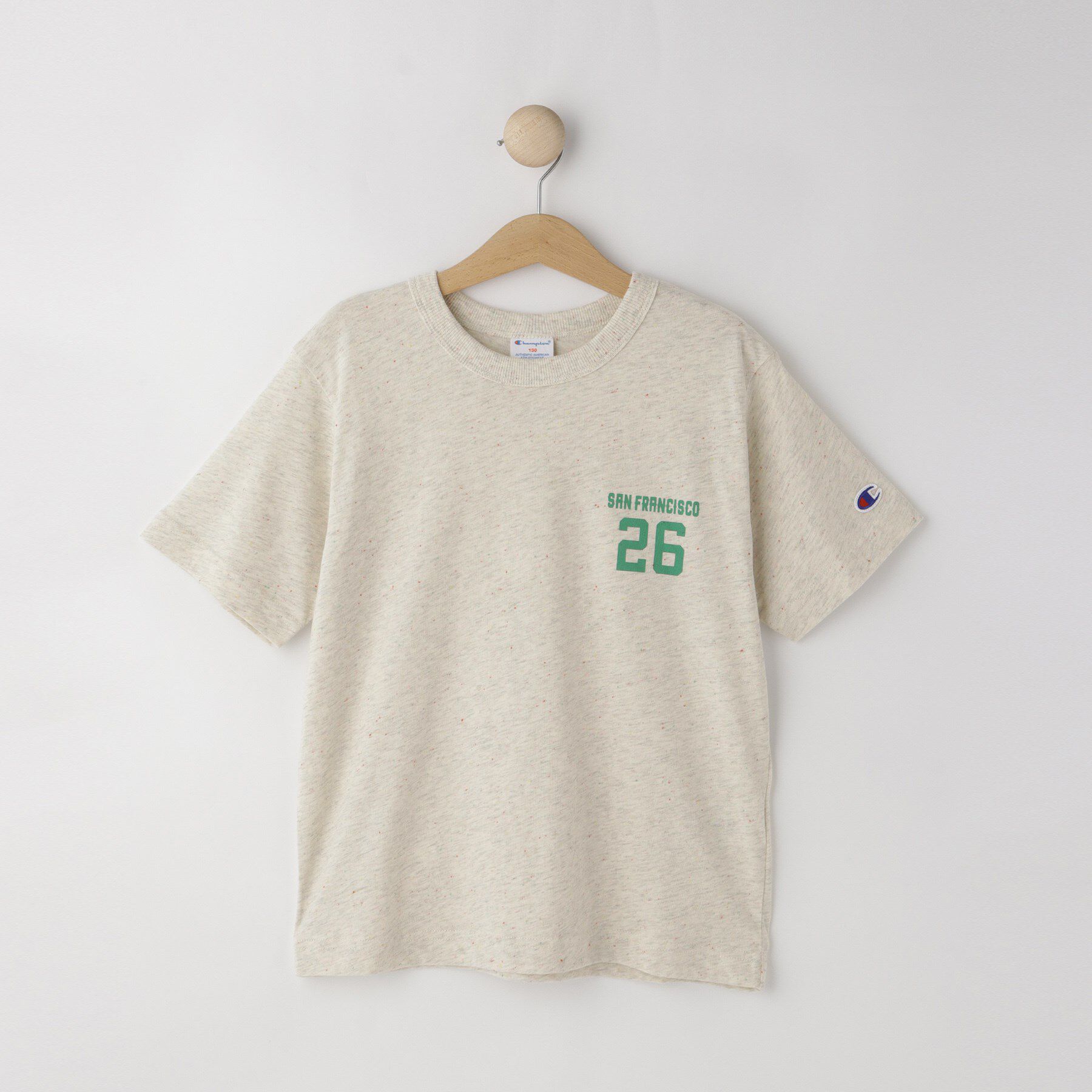 Dessin「◆Champion（チャンピオン）カラーネップTシャツ」|Tシャツ・カットソー|グレージュ(050)