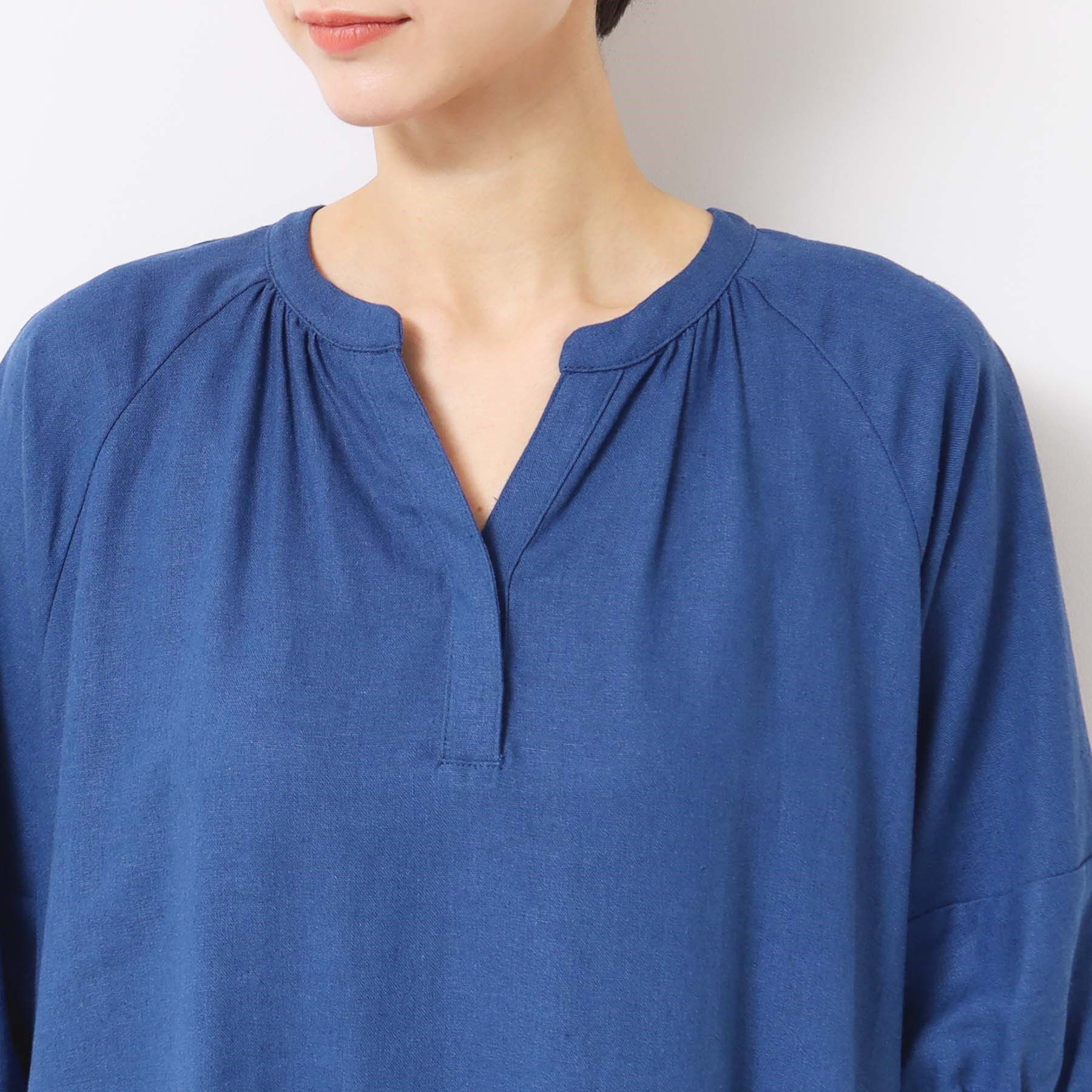 Dessin「【洗える】パフスリーブAラインワンピース（S～L）」|ワンピース|