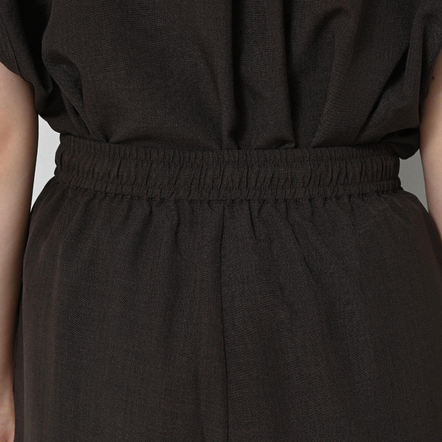 Dessin「【2点セット/ウエストゴム/洗える】スキッパ―シャツ＆ストレートパンツセット」|スーツ|