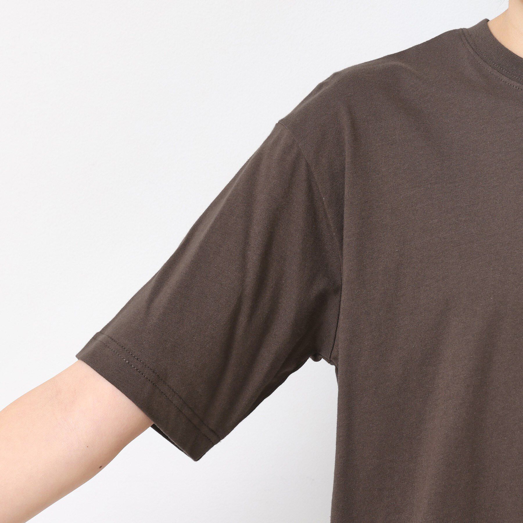 Dessin「【ユニセックス・洗える】Deddy刺繍入り オーガニックコットンTシャツ」|Tシャツ・カットソー|