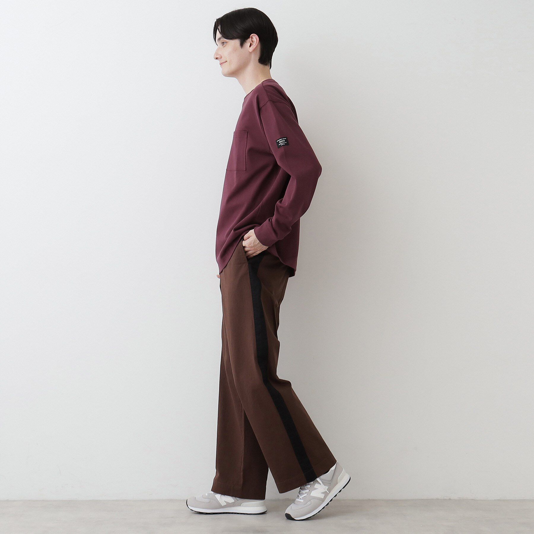 Dessin「【洗える】ヘビー天竺ロンT」|Tシャツ・カットソー|