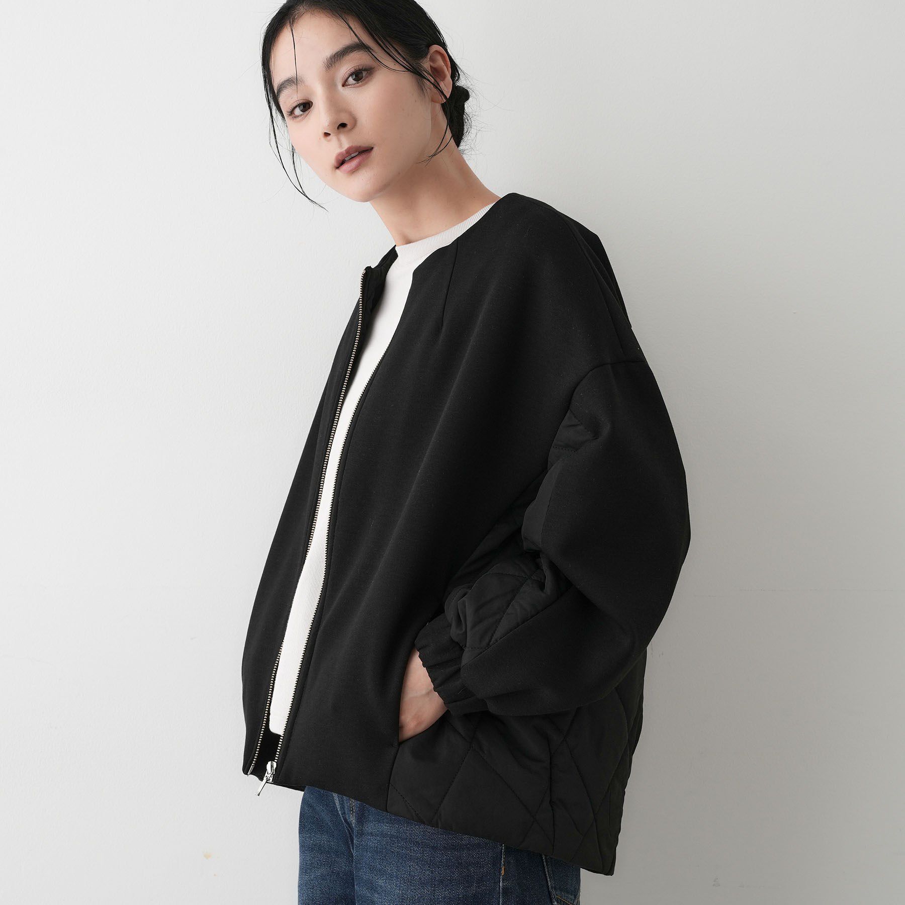 Dessin「ダンボールジップブルゾン」|ブルゾン・スタジャン|