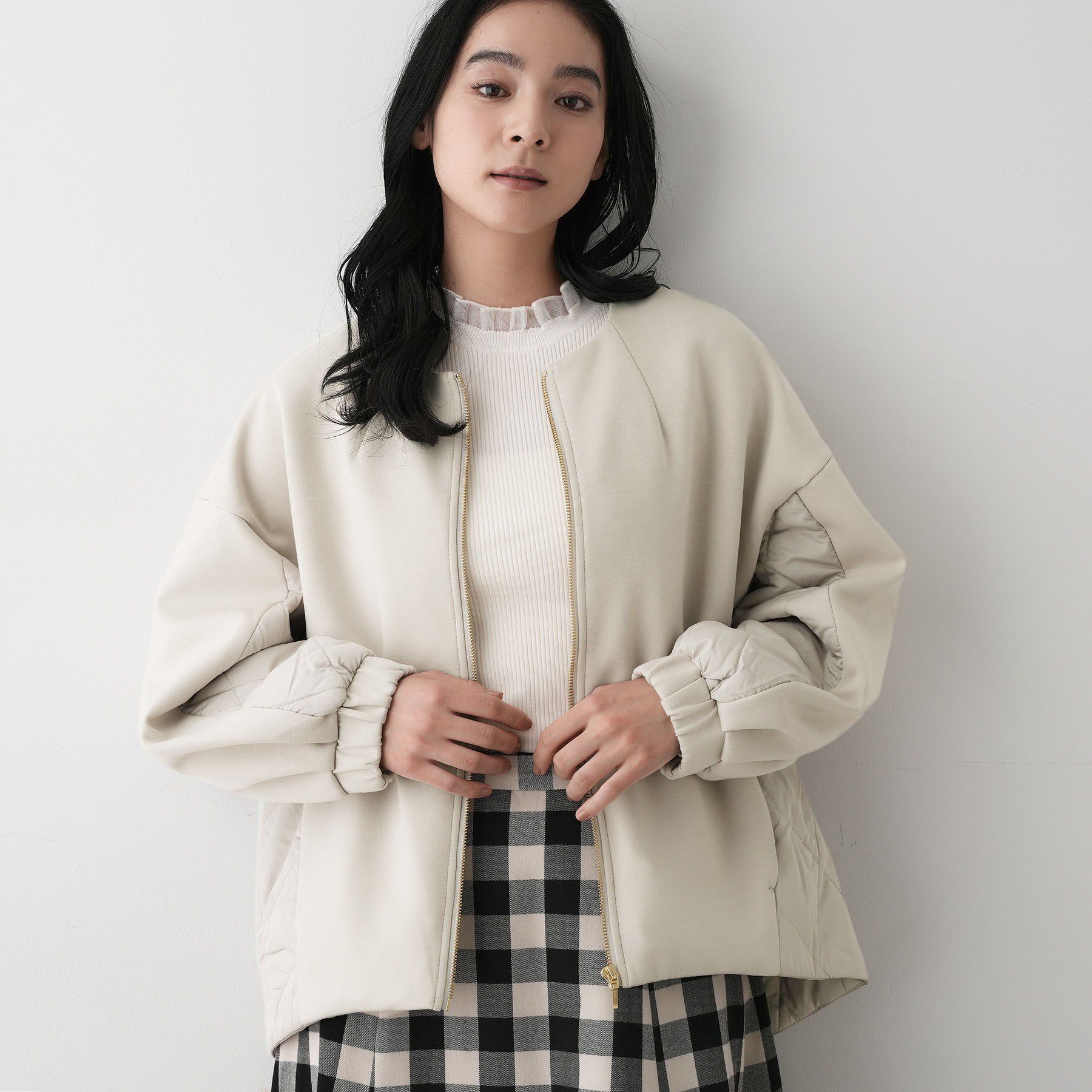 Dessin「ダンボールジップブルゾン」|ブルゾン・スタジャン|