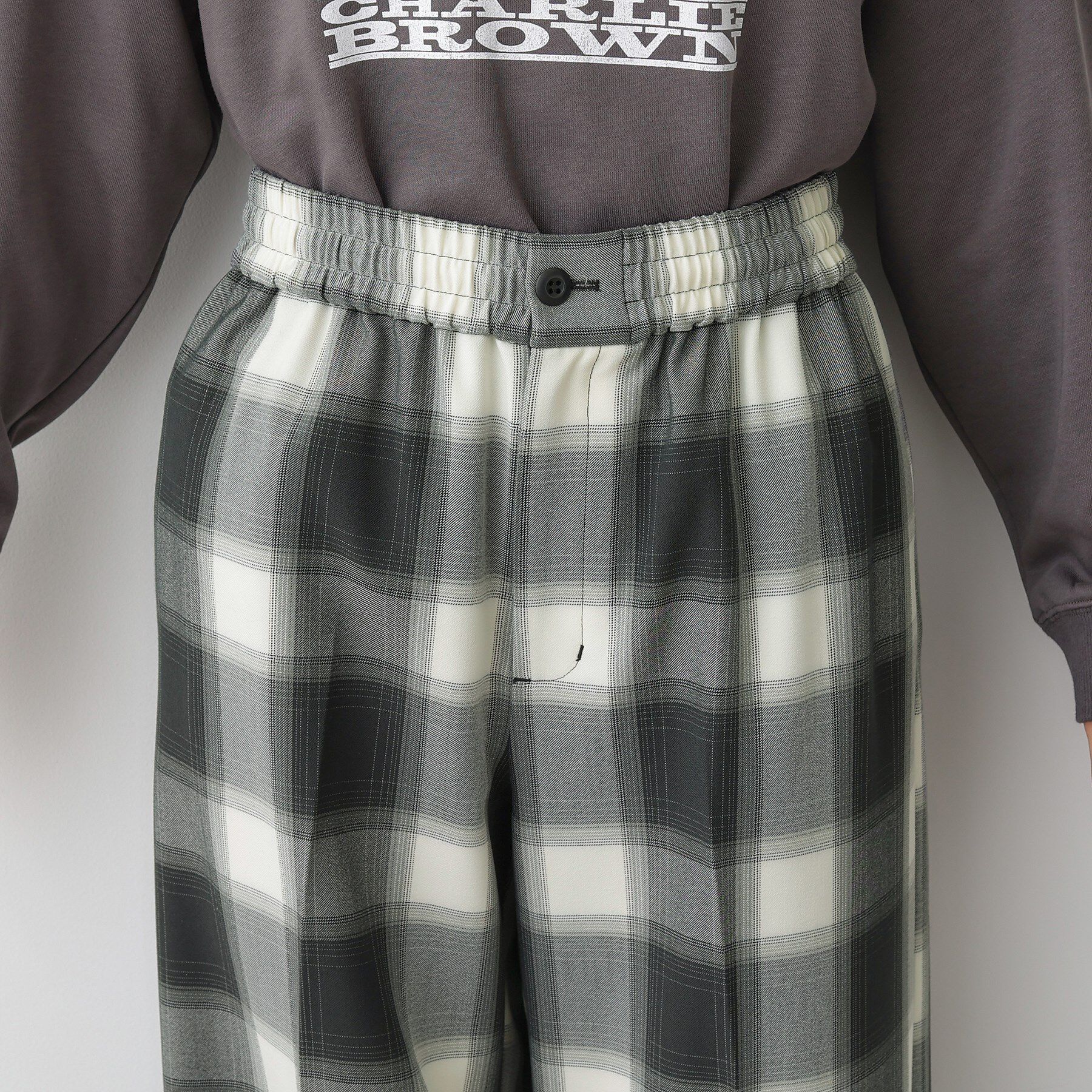 Dessin「【ユニセックス/ウエストゴム】チェック柄パンツ」|その他|