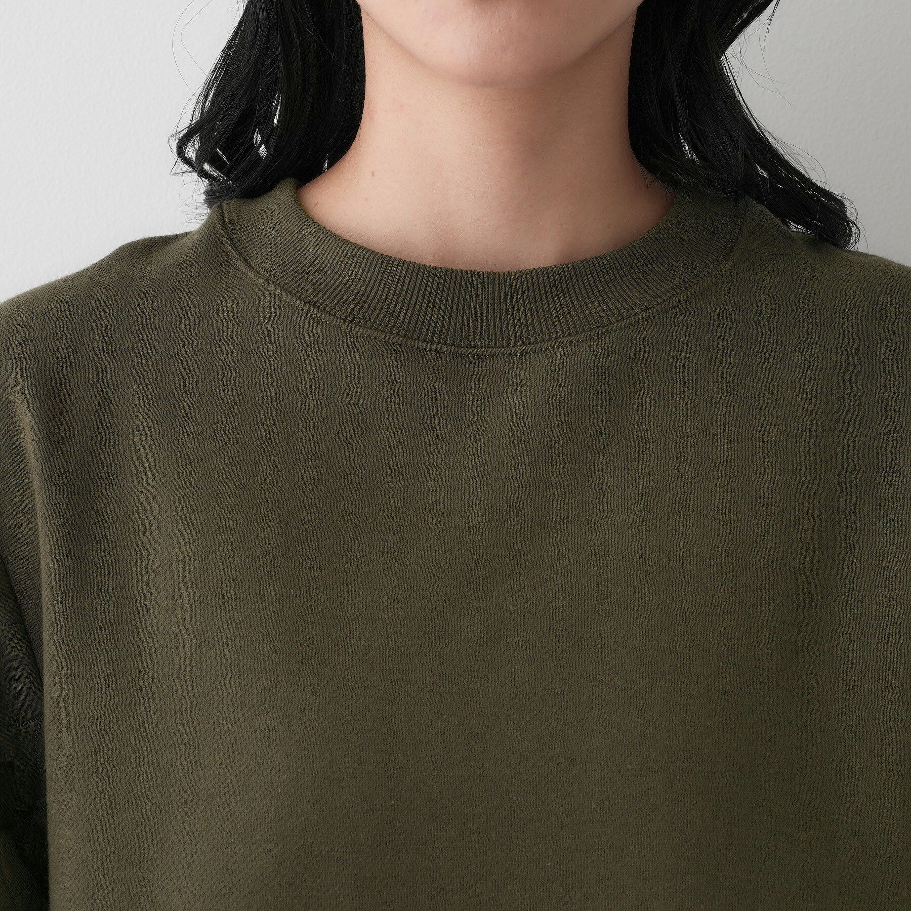 Dessin「【セットアップ可/洗える】裏毛キルトトップス」|Tシャツ・カットソー|