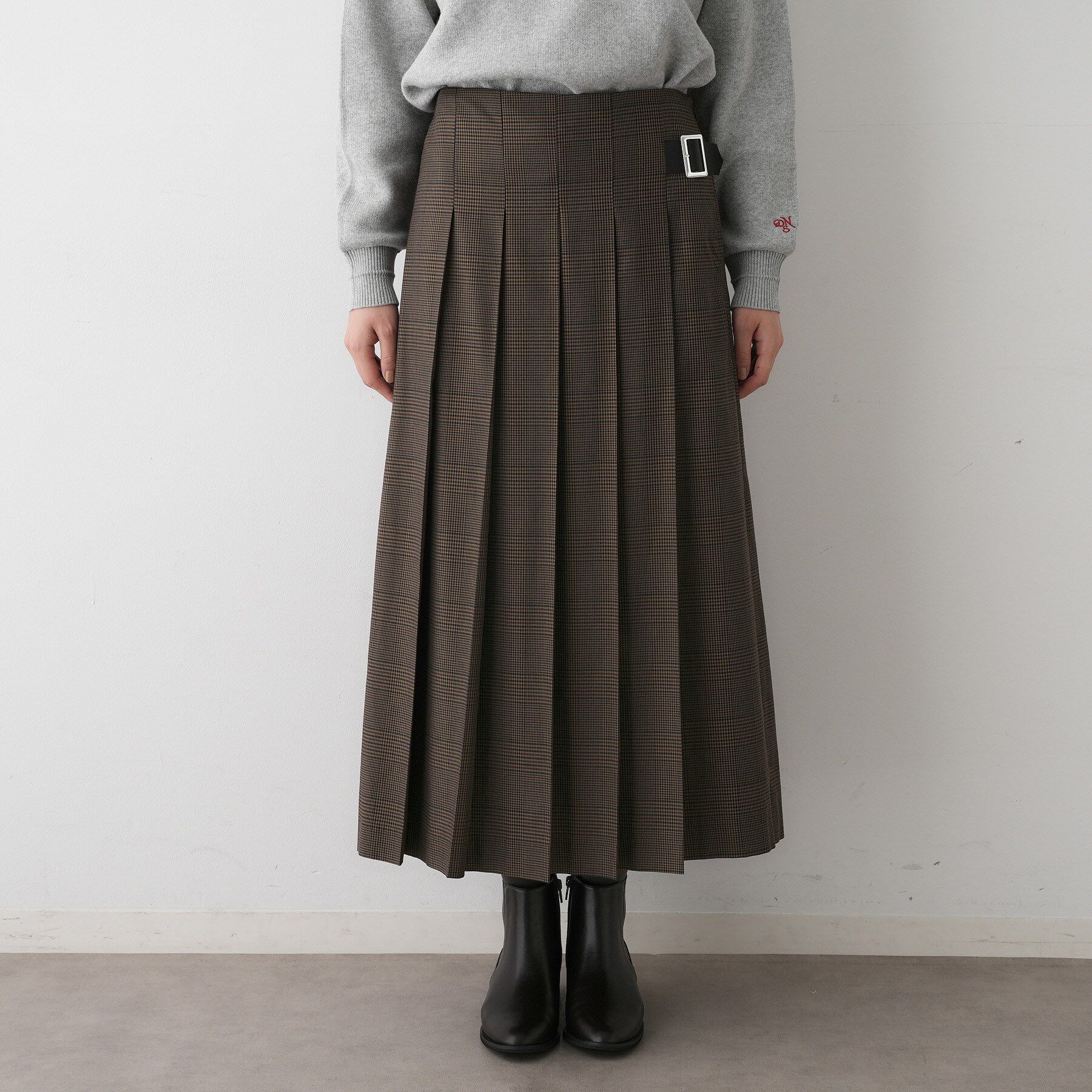 Dessin「【洗える】ワイドプリーツスカート」|スカート|