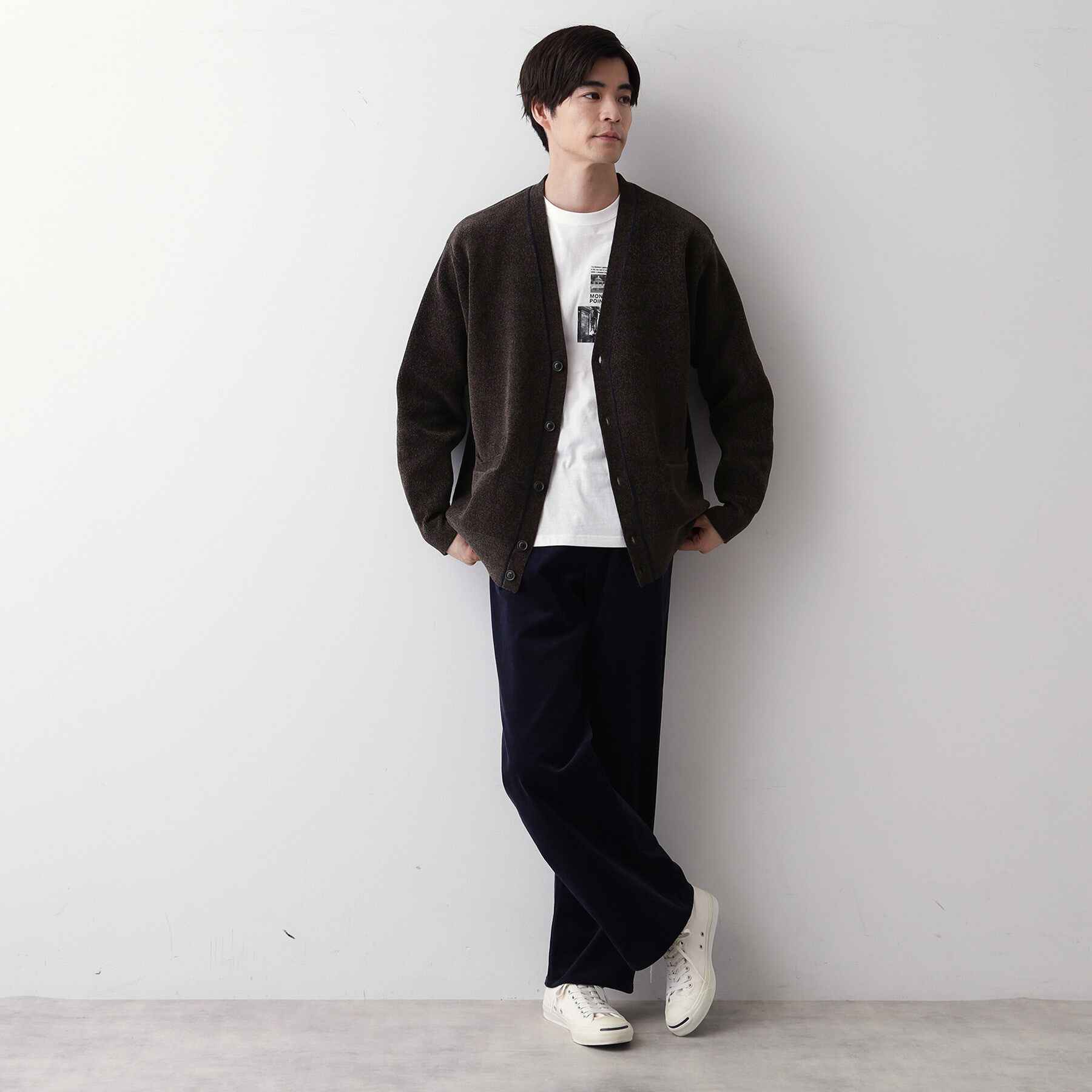 Dessin「【洗える】モールカーディガン」|カーディガン|