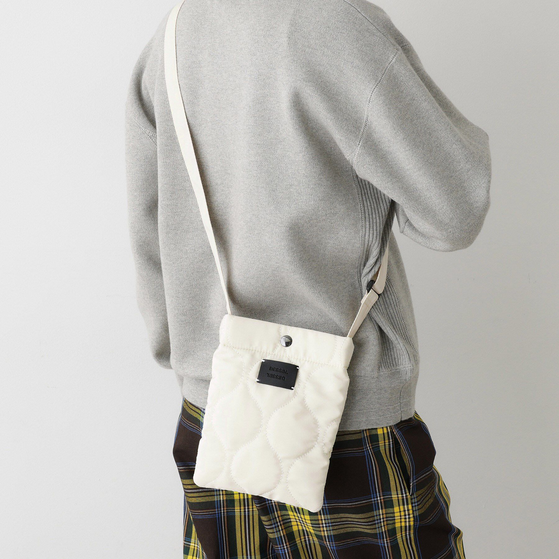 Dessin「中綿キルティングMINIショルダー」|ショルダー・メッセンジャー|オフホワイト(003