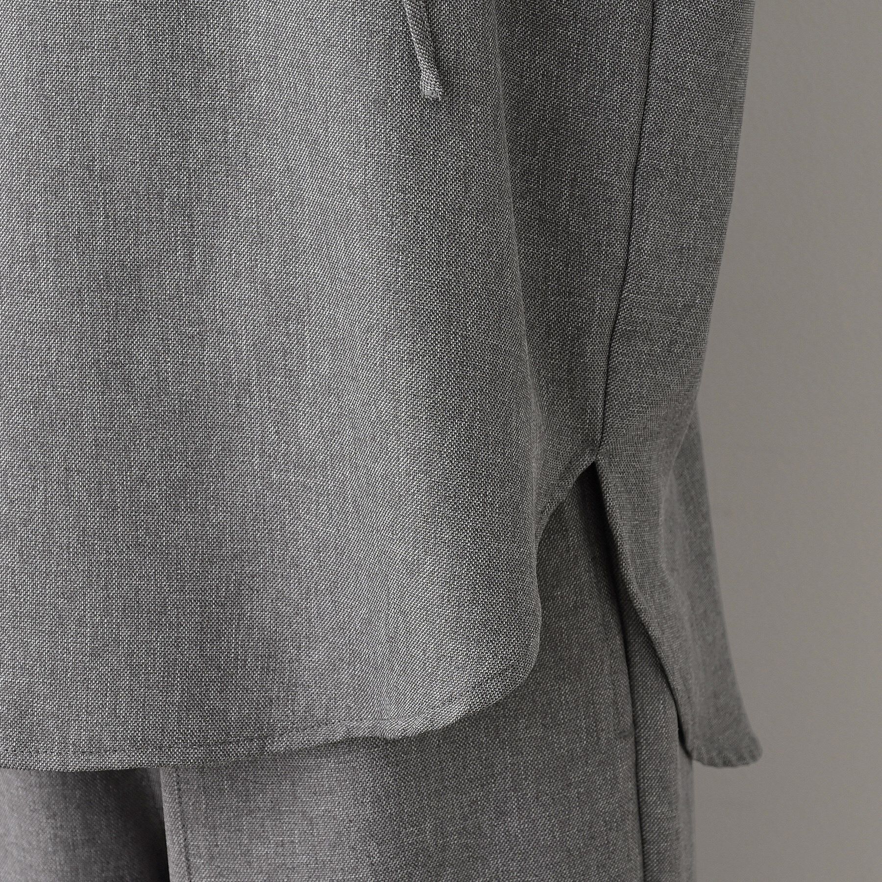 Dessin「【セットアップ可/洗える】ツイードライクスキッパーシャツ」|シャツ・ブラウス|