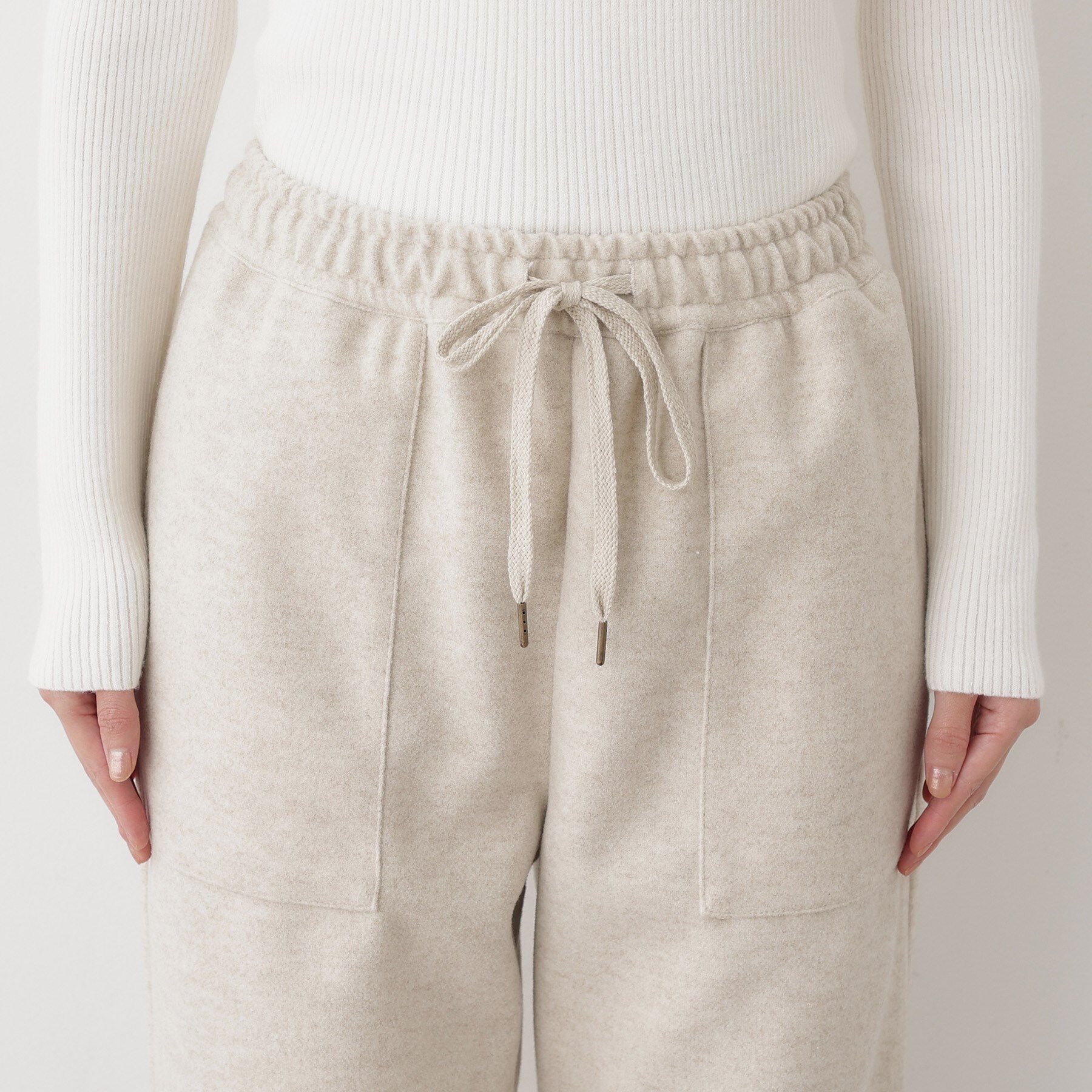 Dessin「【セットアップ可/洗える】メルトンリラクシーパンツ」|その他|