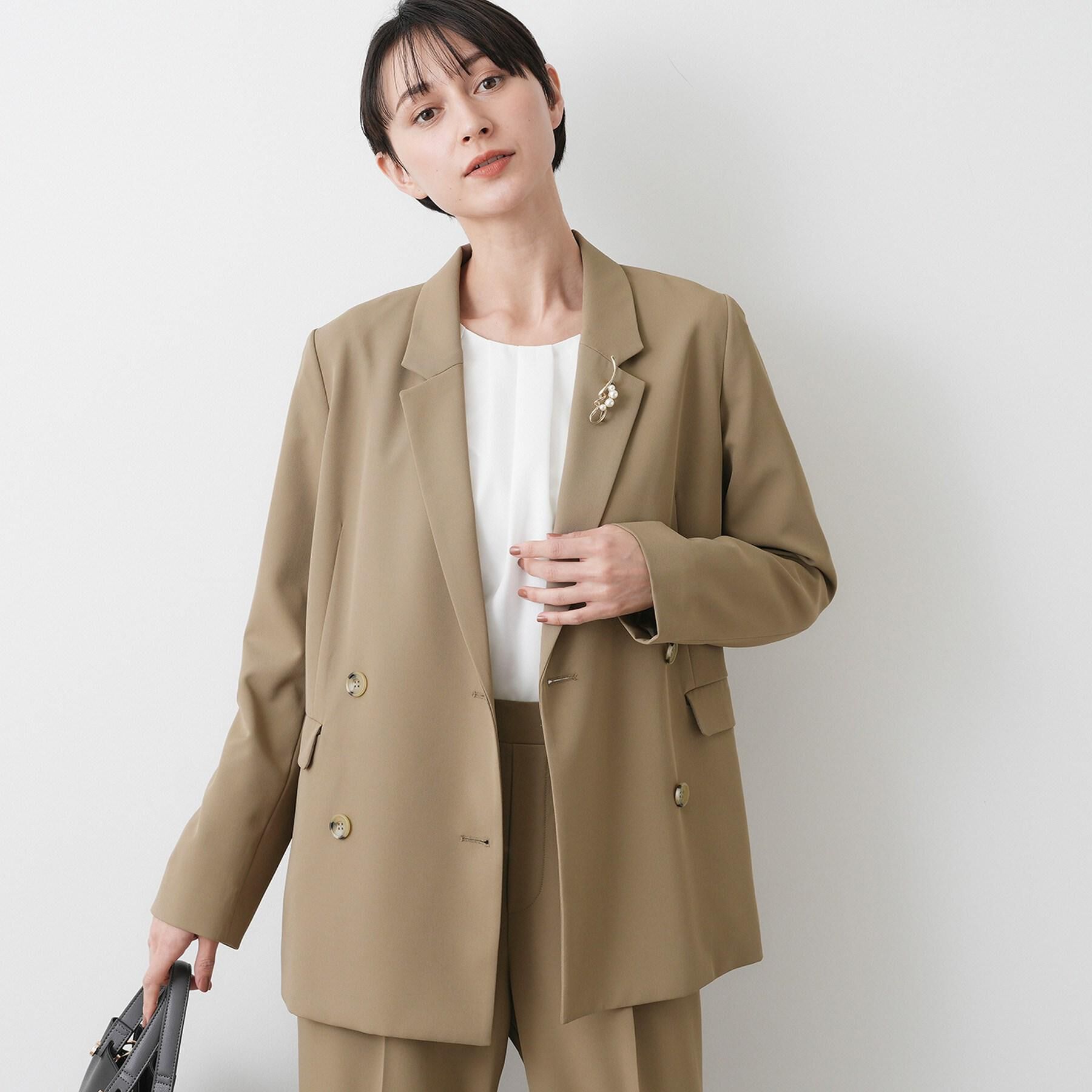 Dessin「【入卒/セレモニー/お仕事/セットアップ可能】ダブルジャケット」|テーラードジャケット|