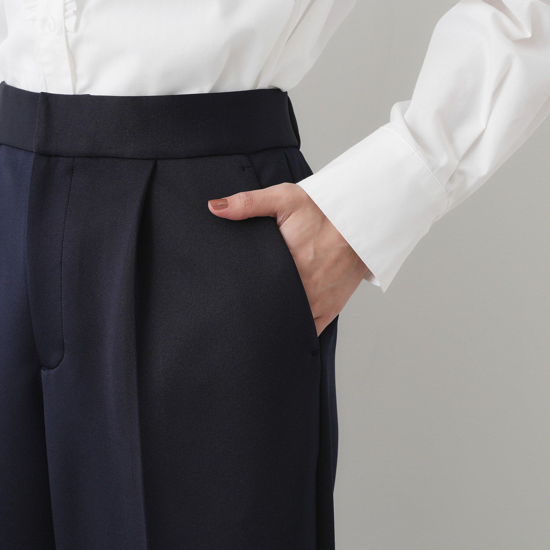 Dessin「【通勤/セットアップ可能】ソフトボンディングパンツ」|その他|