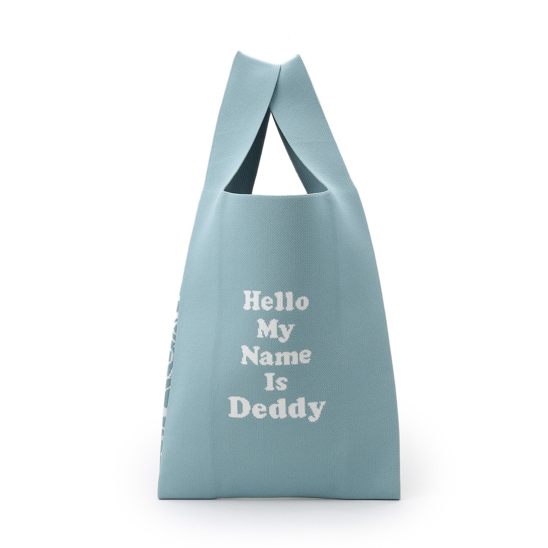 Dessin「【マシンウォッシャブル】Deddyジャガードニットバッグ」|トートバッグ|