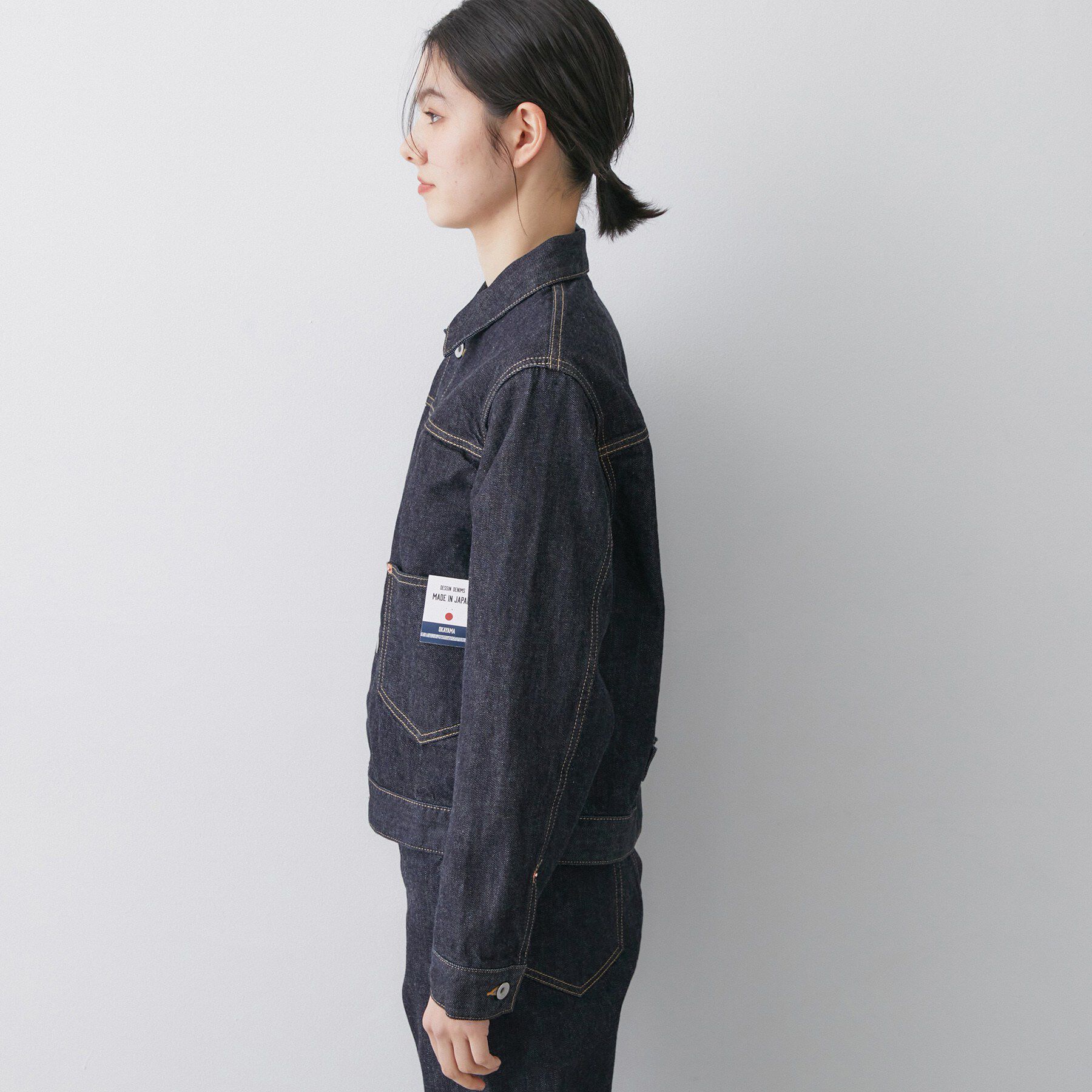 Dessin「【ユニセックス】セルヴィッジデニムジャケット」|デニムジャケット|