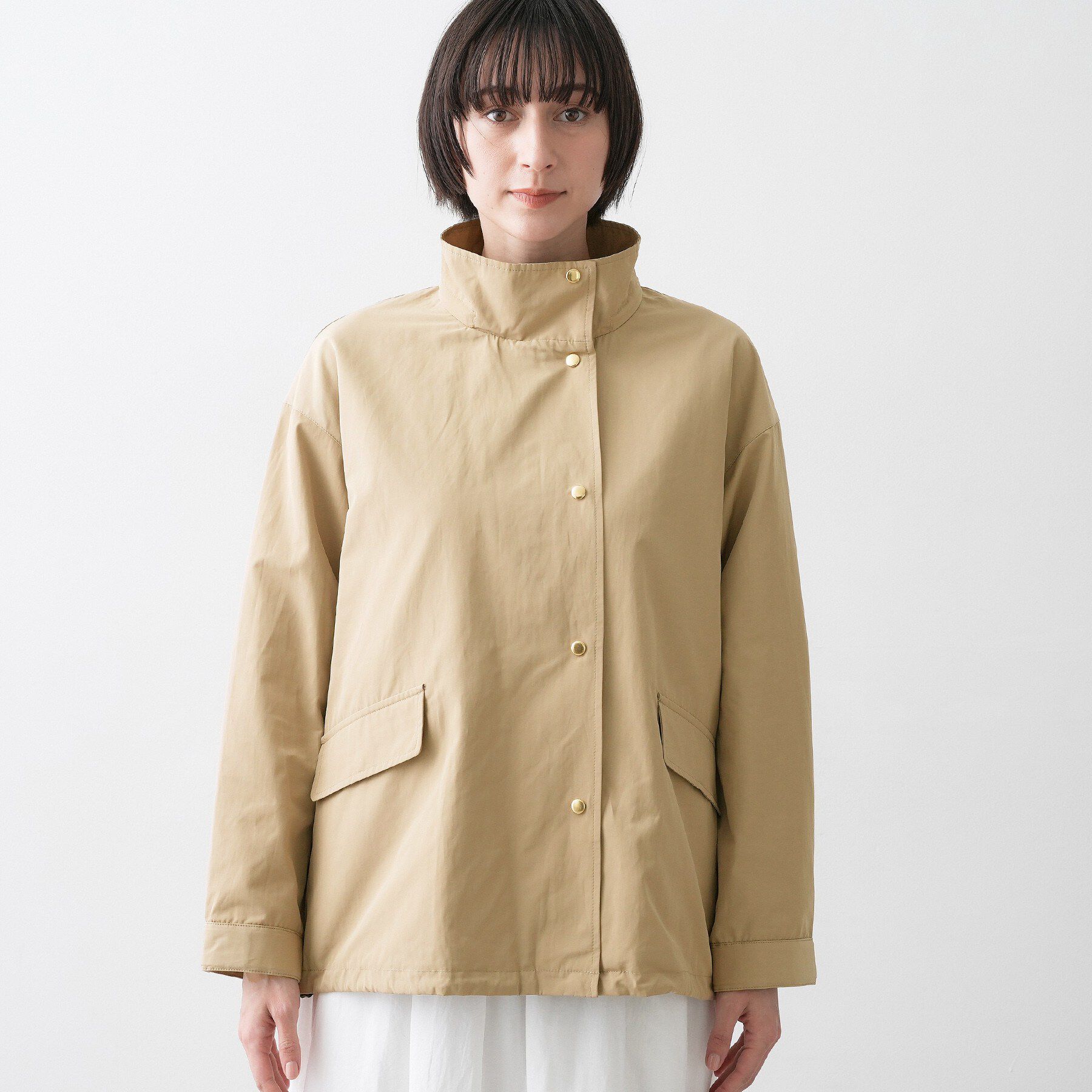 Dessin「【撥水/2WAY】フーディーブルゾン」|ブルゾン・スタジャン|