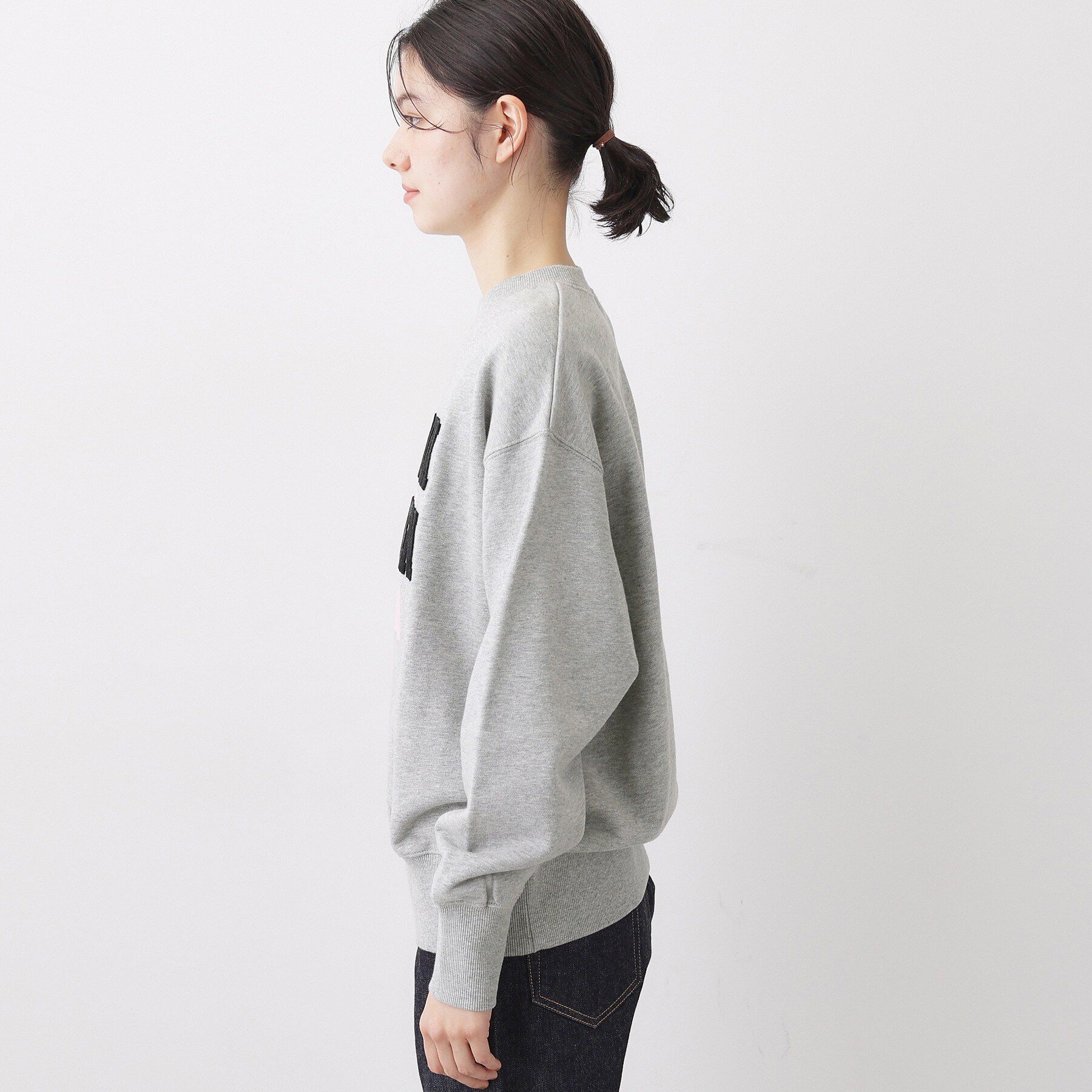 Dessin「【洗える】オーガニックコットン裏毛ロゴスウェット」|パーカー|