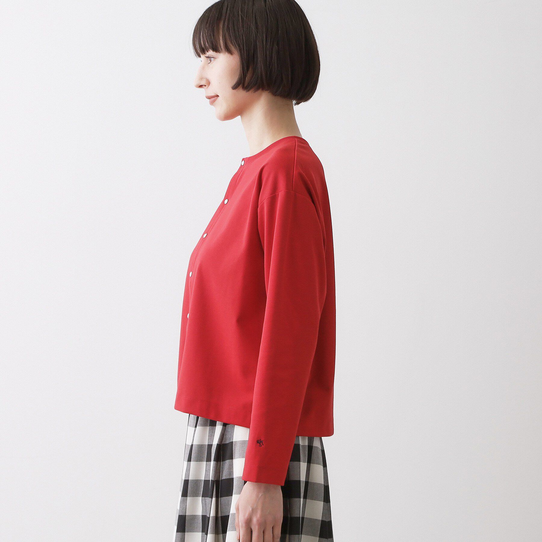 Dessin「【洗える】スナップボタンカーディガン」|カーディガン|