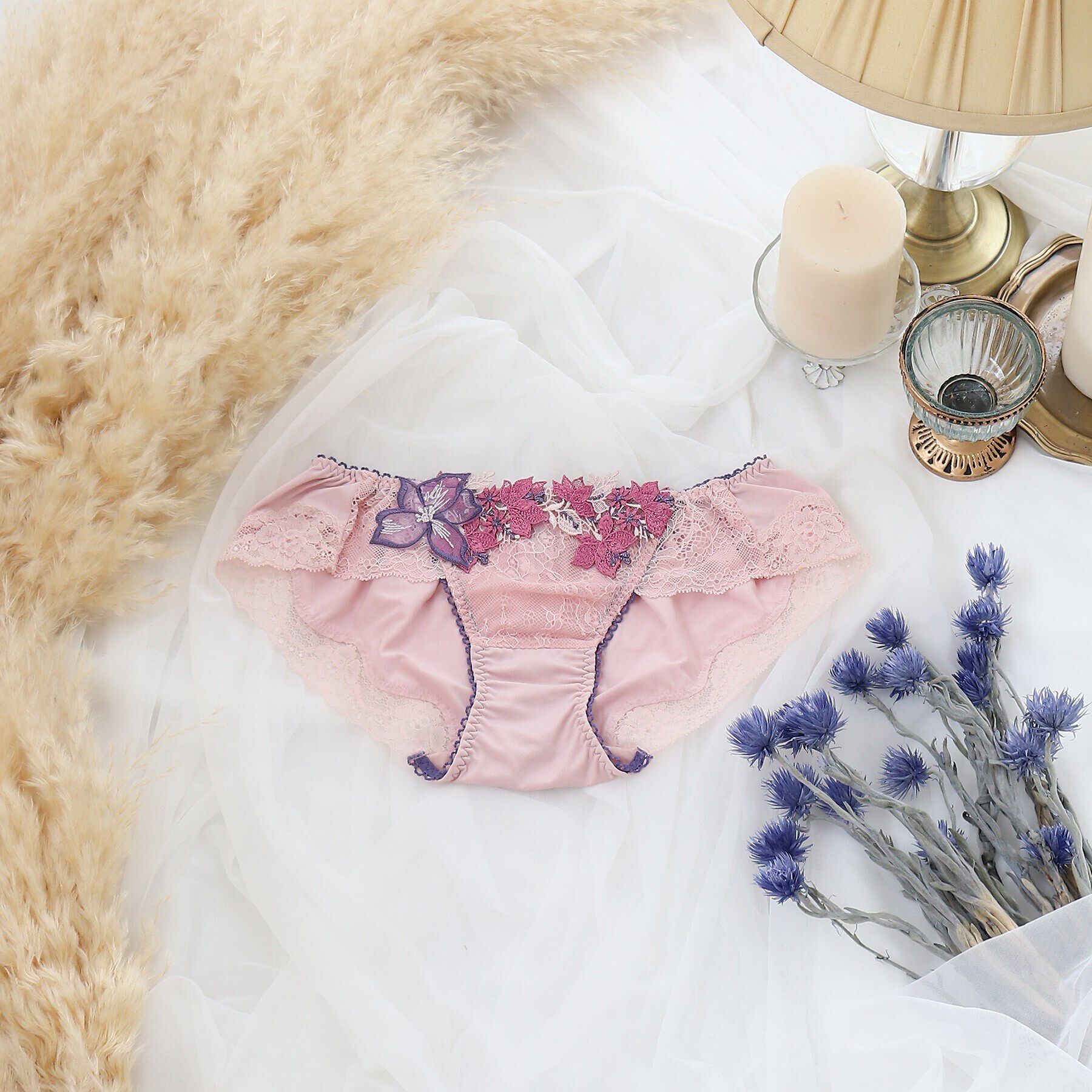 Risa Magli「エレーナ ヒップハング」|インナー|ピンク(070)