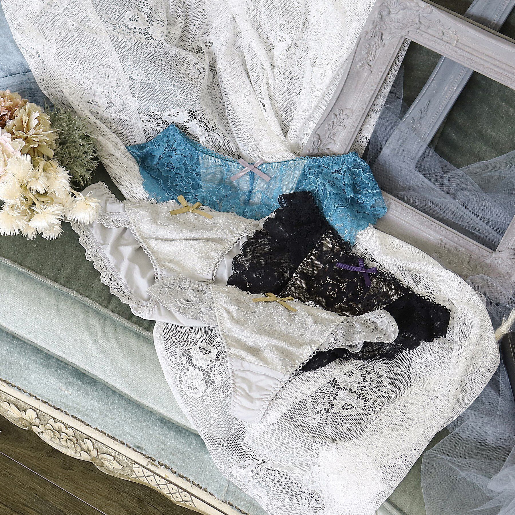 Risa Magli「ノーラ レースショーツ」|インナー|