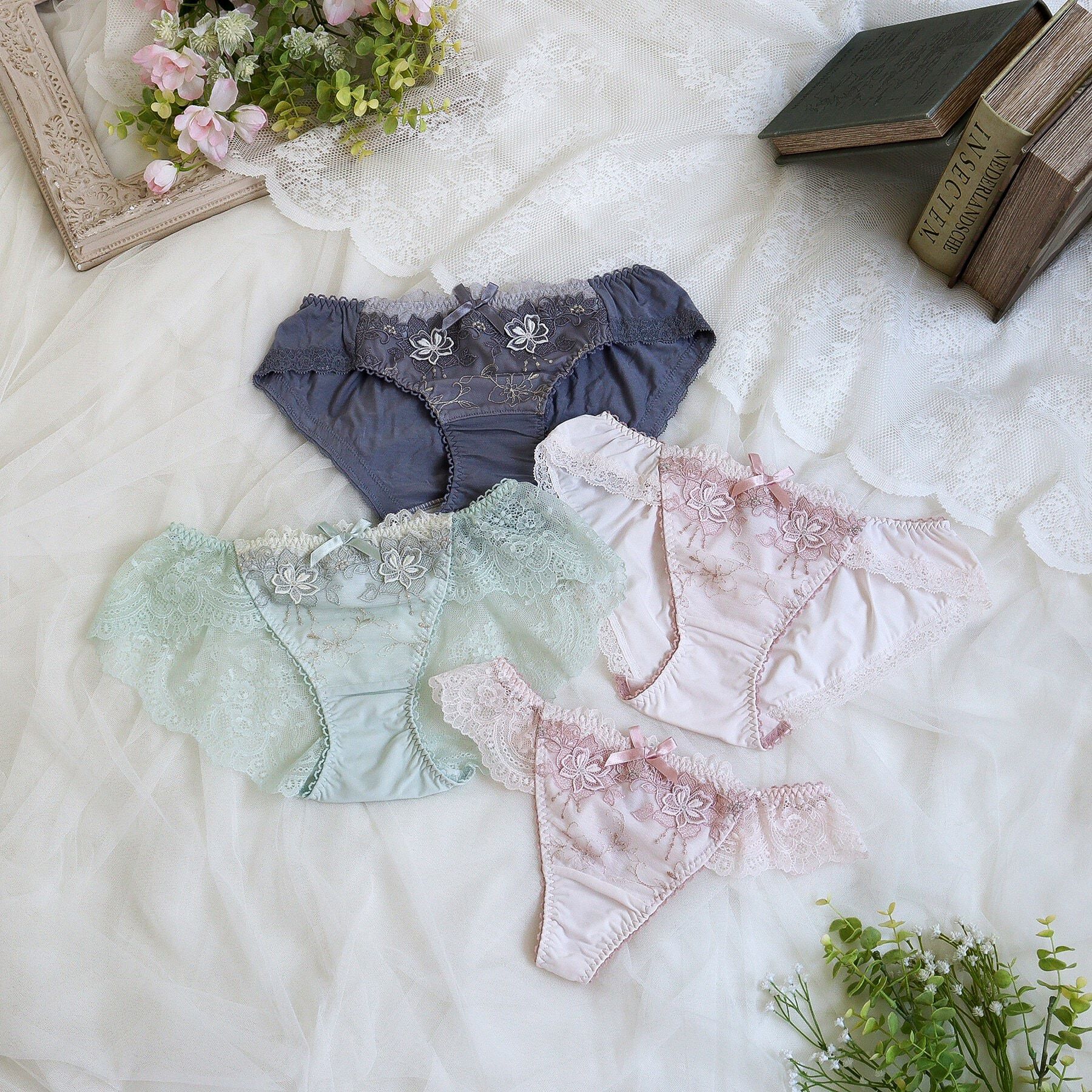 Risa Magli「マデリン レースショーツ」|インナー|