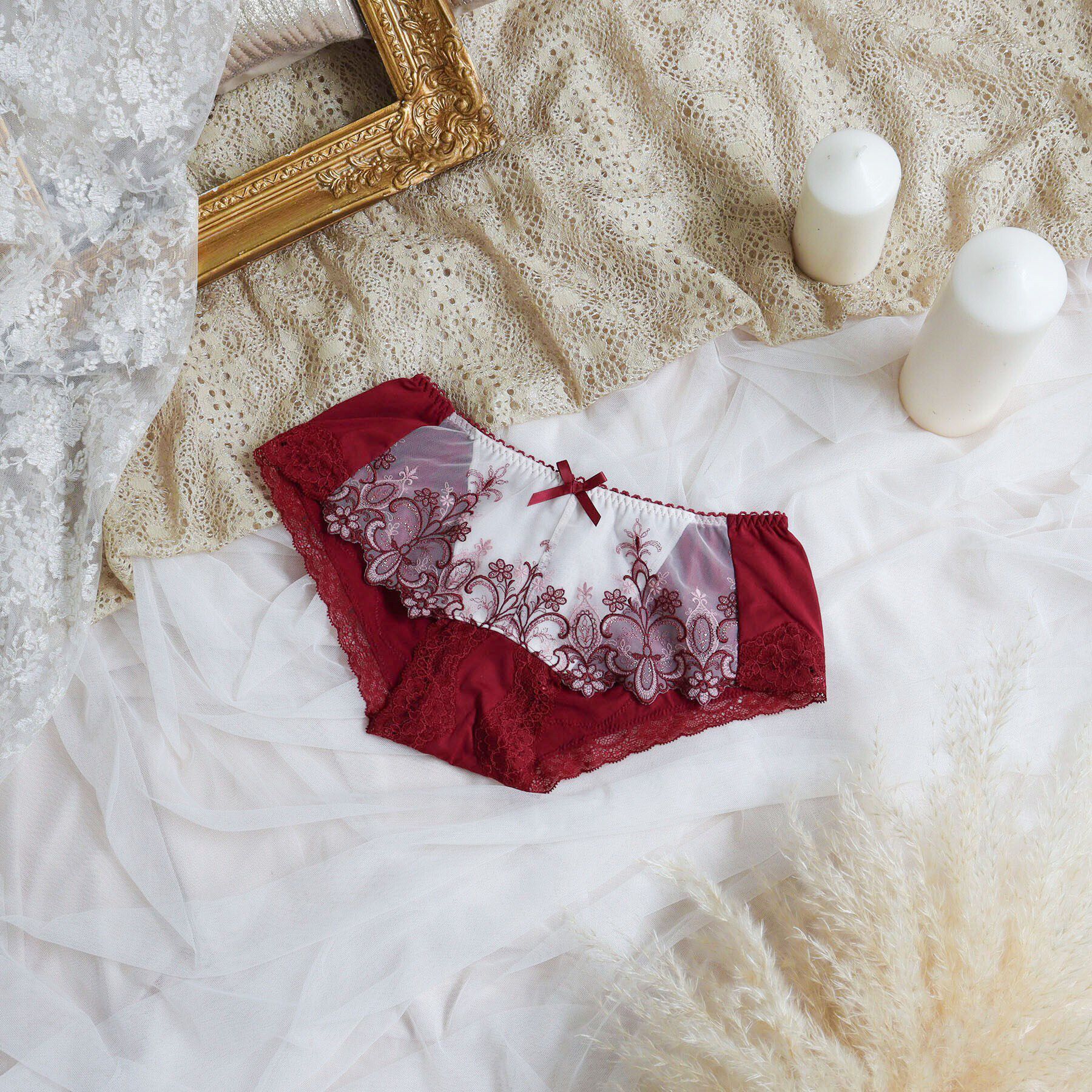 Risa Magli「スカイラー ヒップハング」|インナー|ボルドー(064)