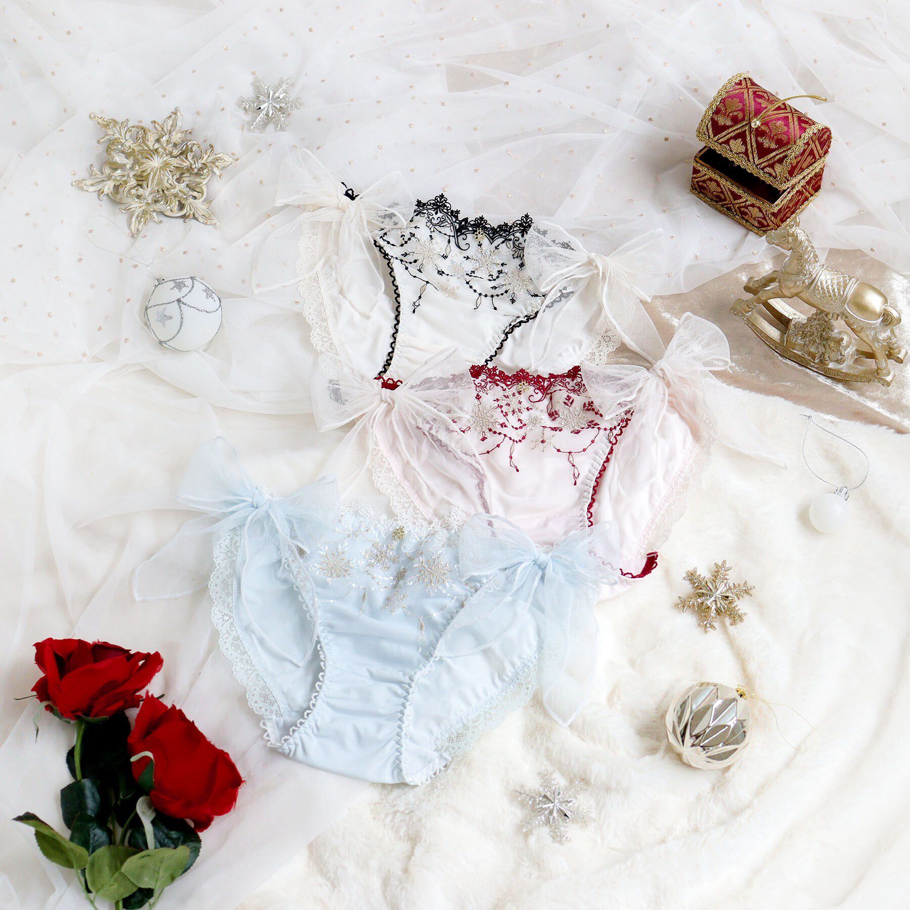 Risa Magli「グレッタ リボンショーツ」|インナー|