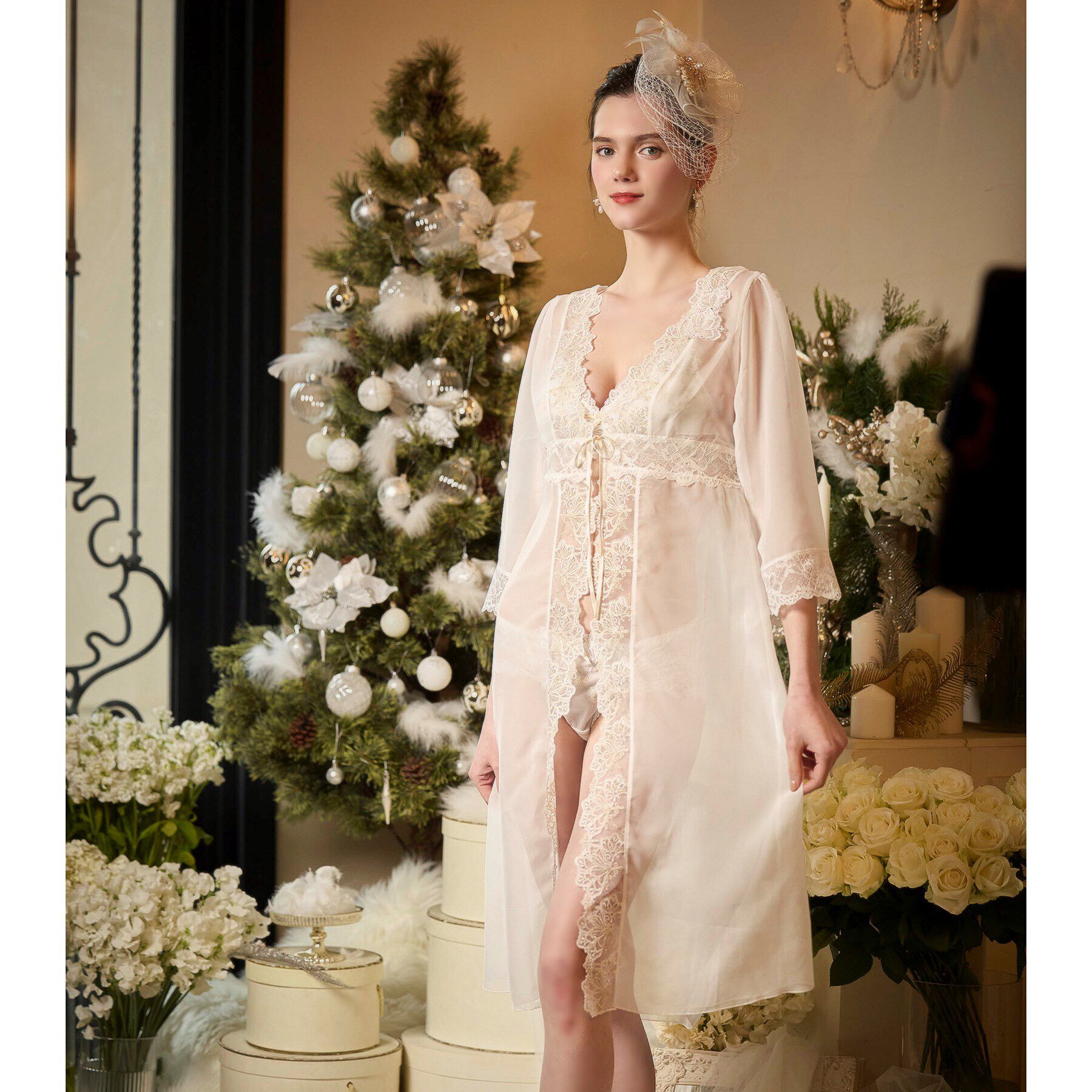 Risa Magli「カロリーネ カーディガン」|インナー|