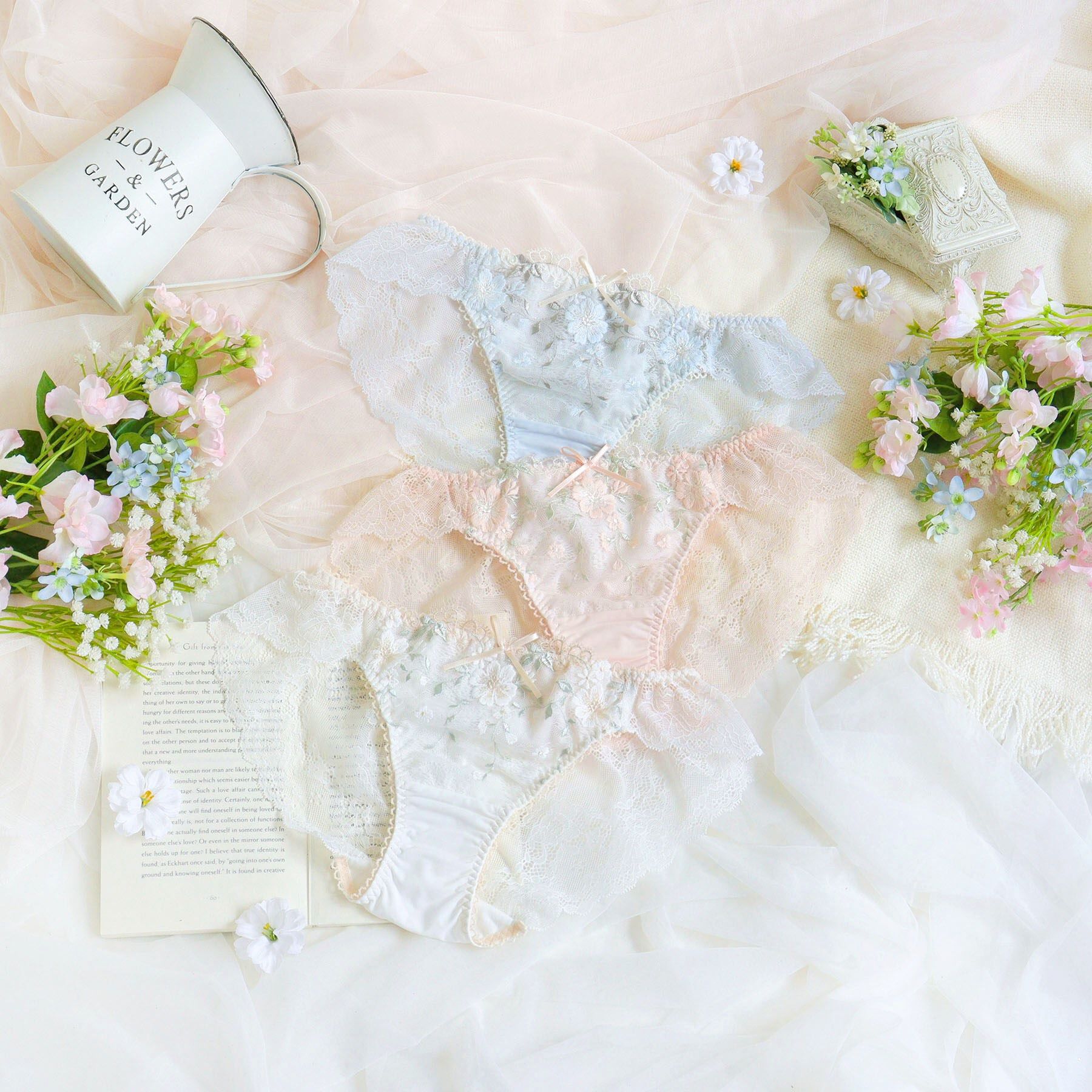 Risa Magli「シュクリエ レースショーツ」|インナー|