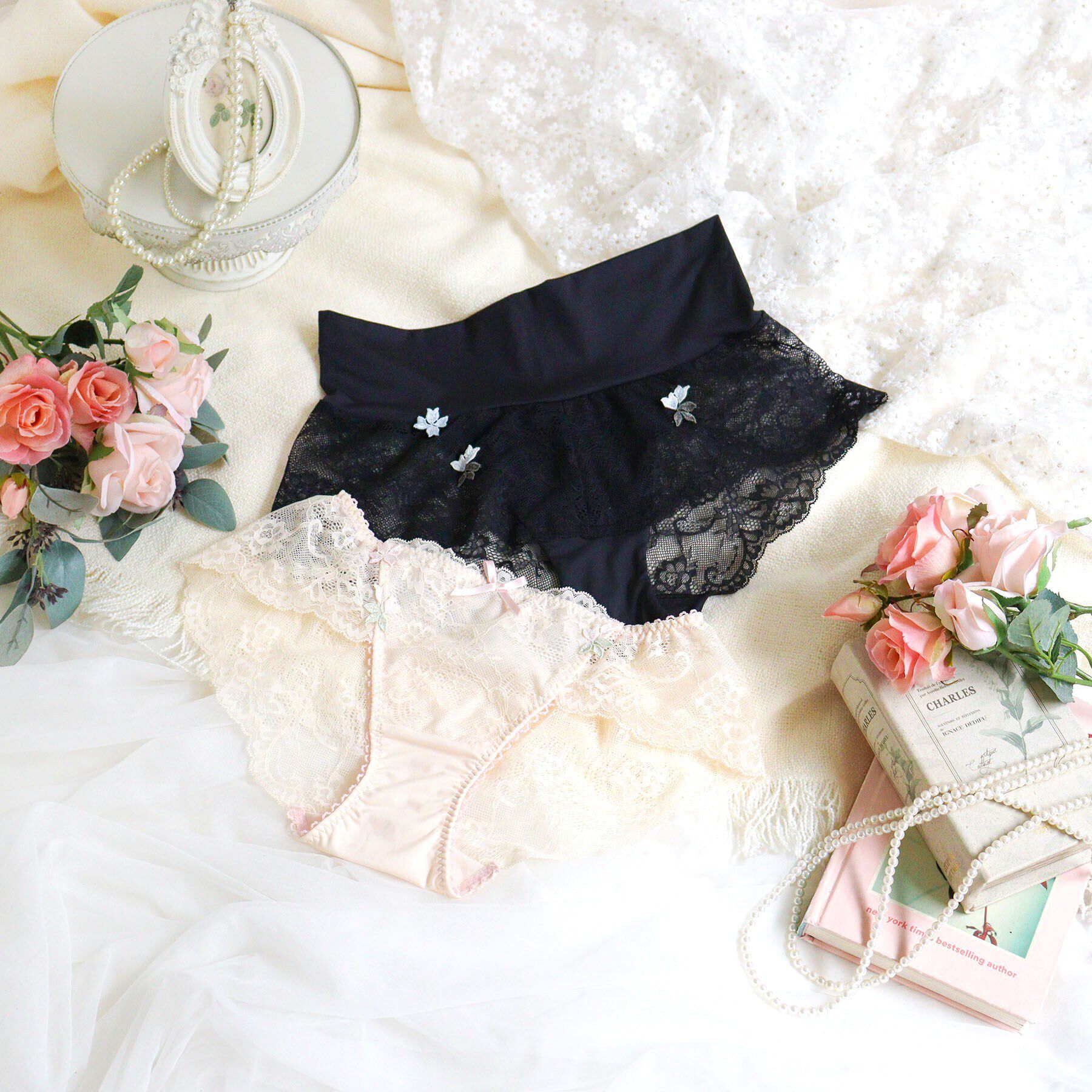 Risa Magli「エルマ レースショーツ」|インナー|