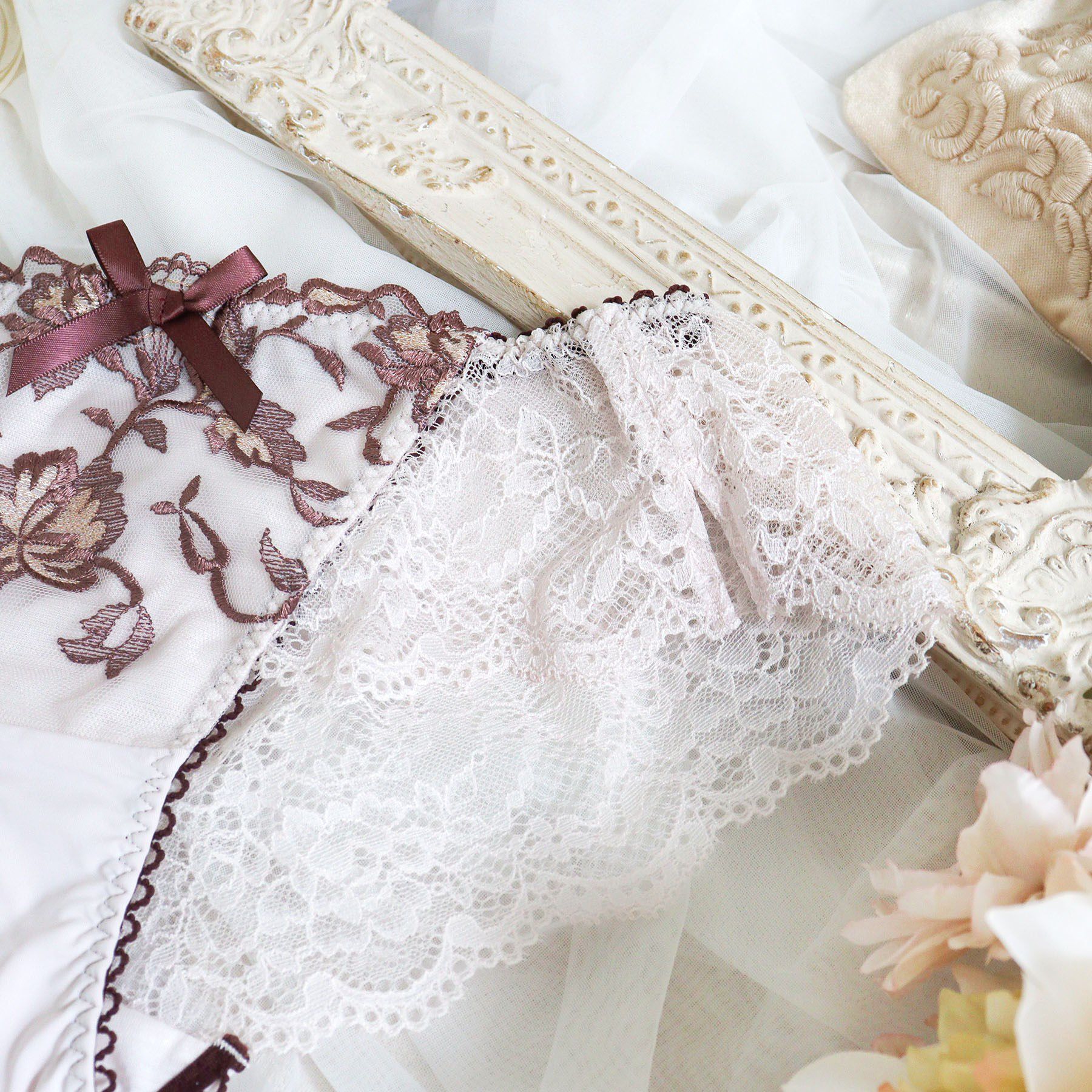 Risa Magli「エレノア レースショーツ」|インナー|