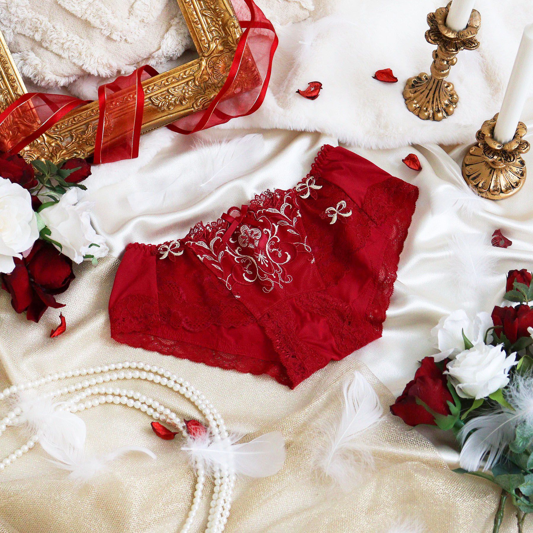 Risa Magli「【アリーナ】 ヒップハング」|インナー|レッド(061)