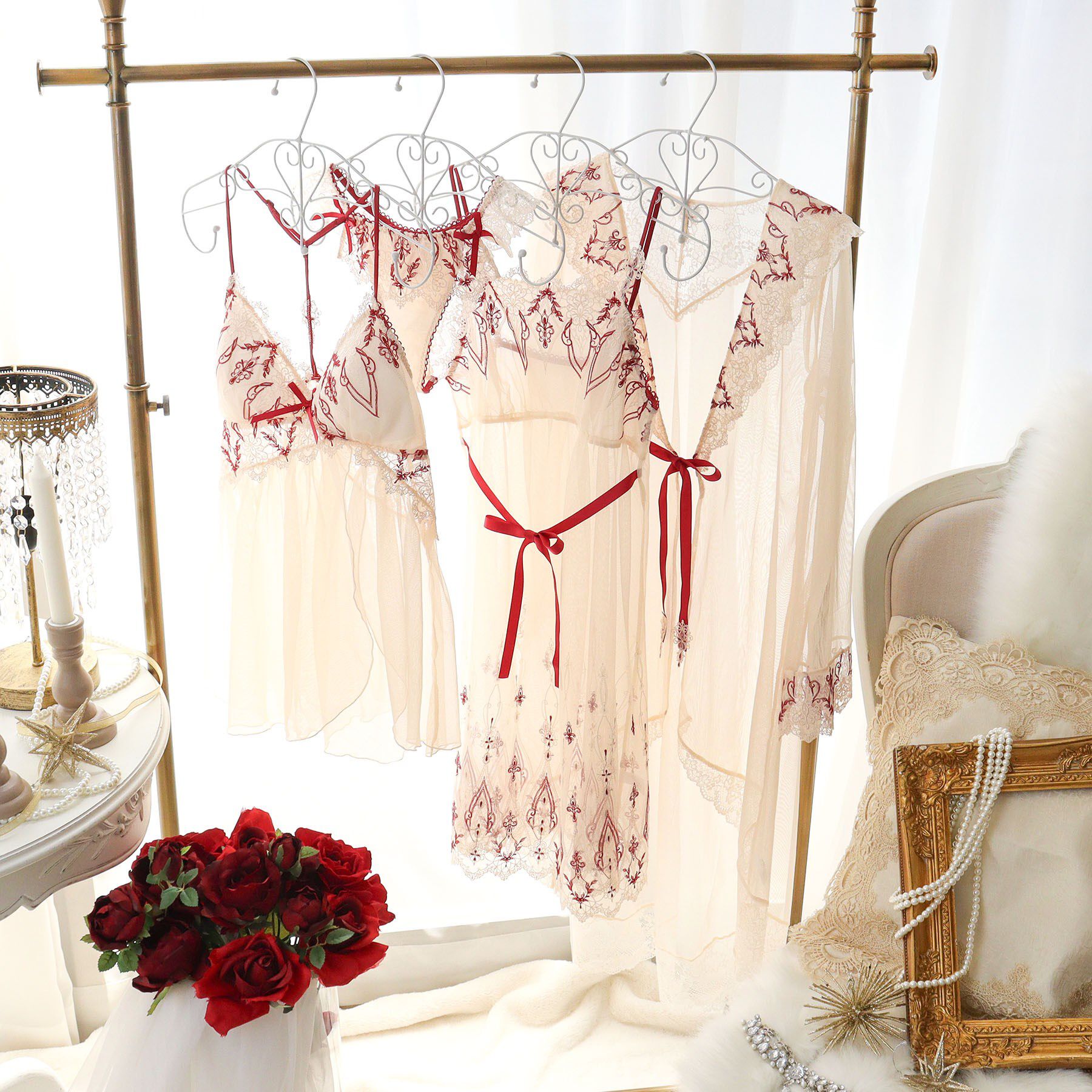 Risa Magli「【ジュエリー】 ベビードールセット」|インナー|