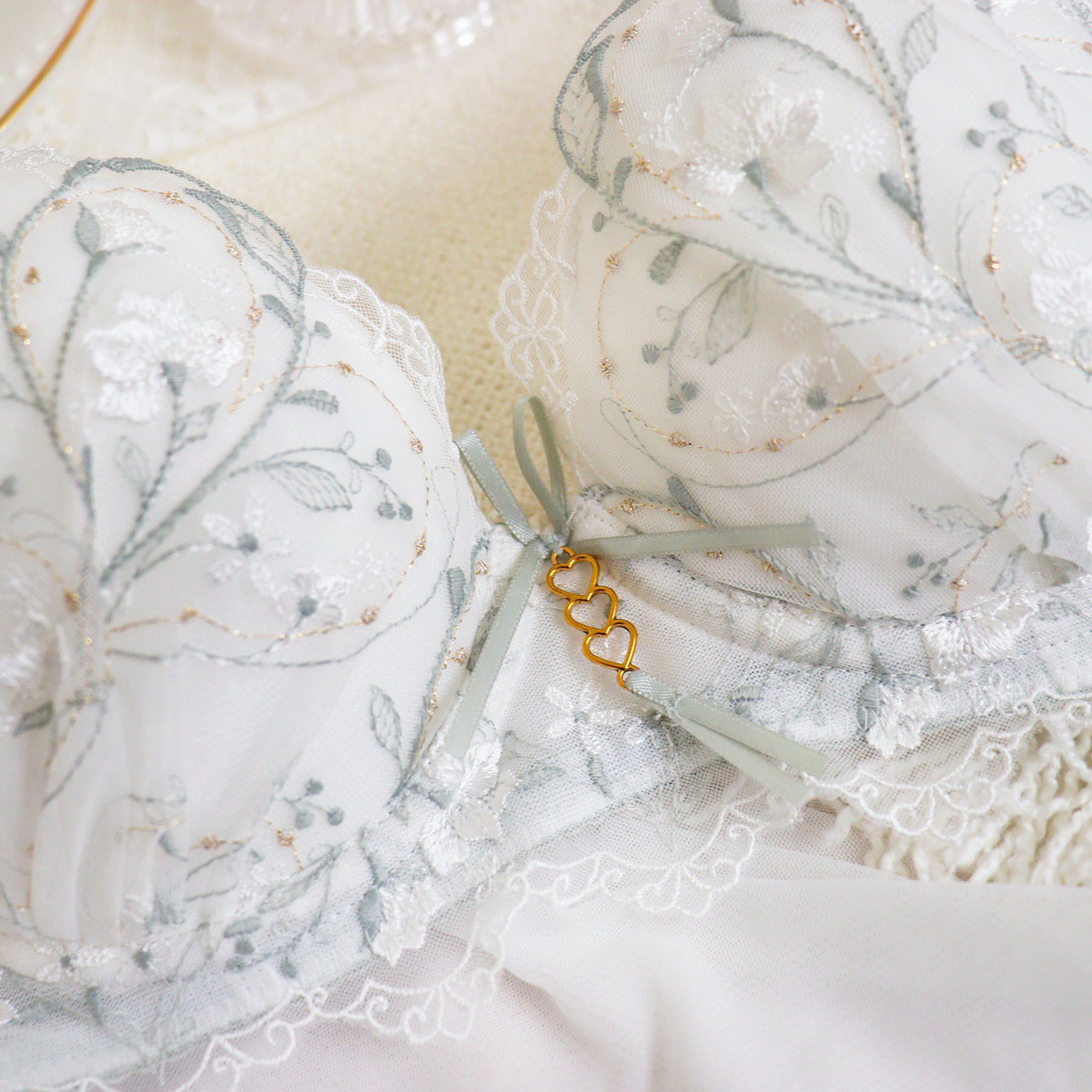 Risa Magli「フローチェ ブラジャー (D-F) ＜Sweet Rich（スウィートリッチ）＞」|インナー|