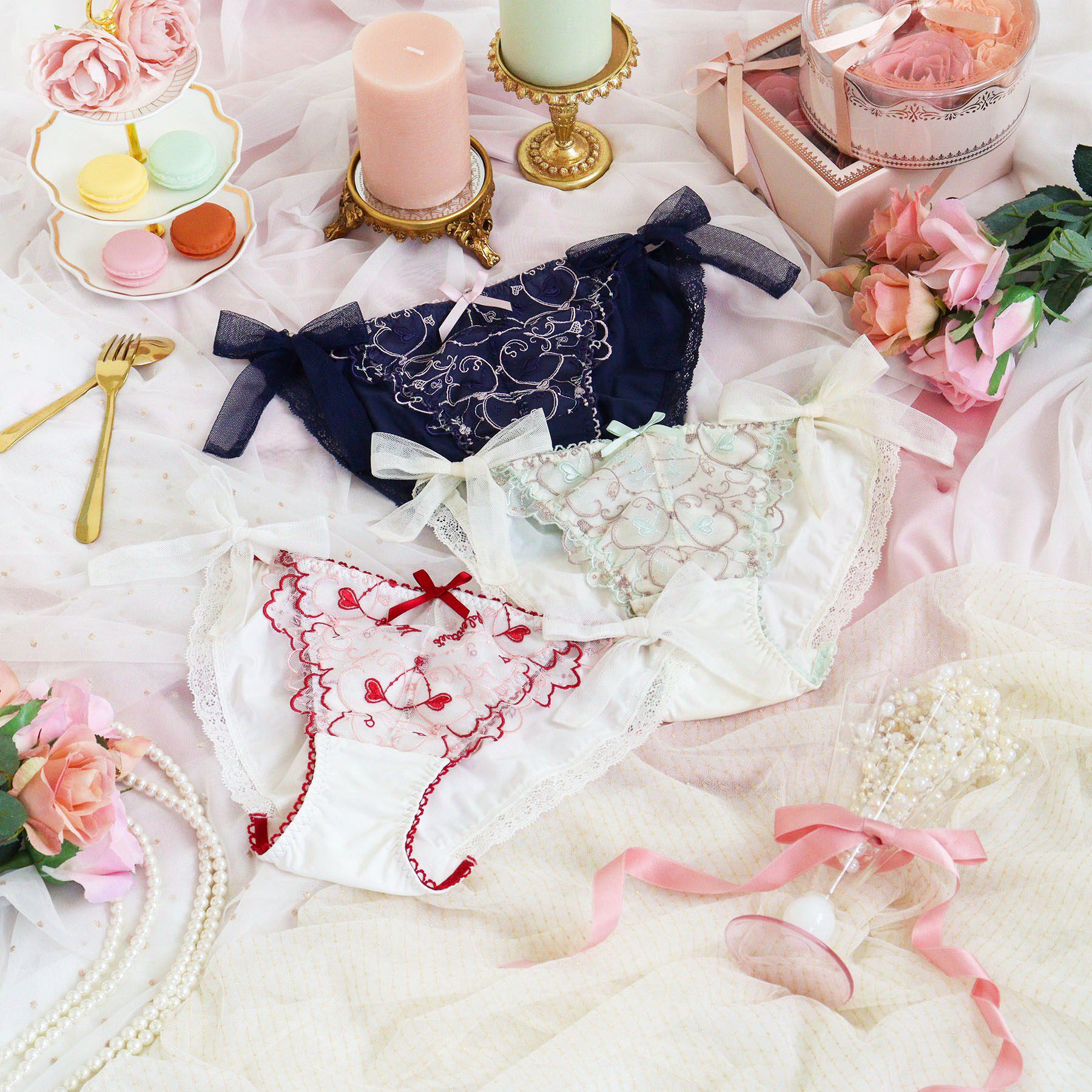 Risa Magli「ヘルティー リボンショーツ」|インナー|