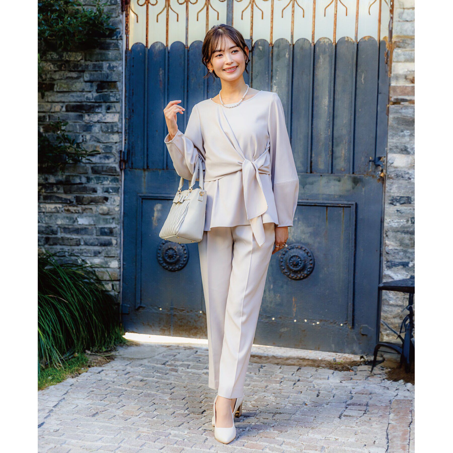 ITS&rsquo;DEMO「【通勤／手洗い可／吸水速乾】ツイルテーパードパンツ」|その他|