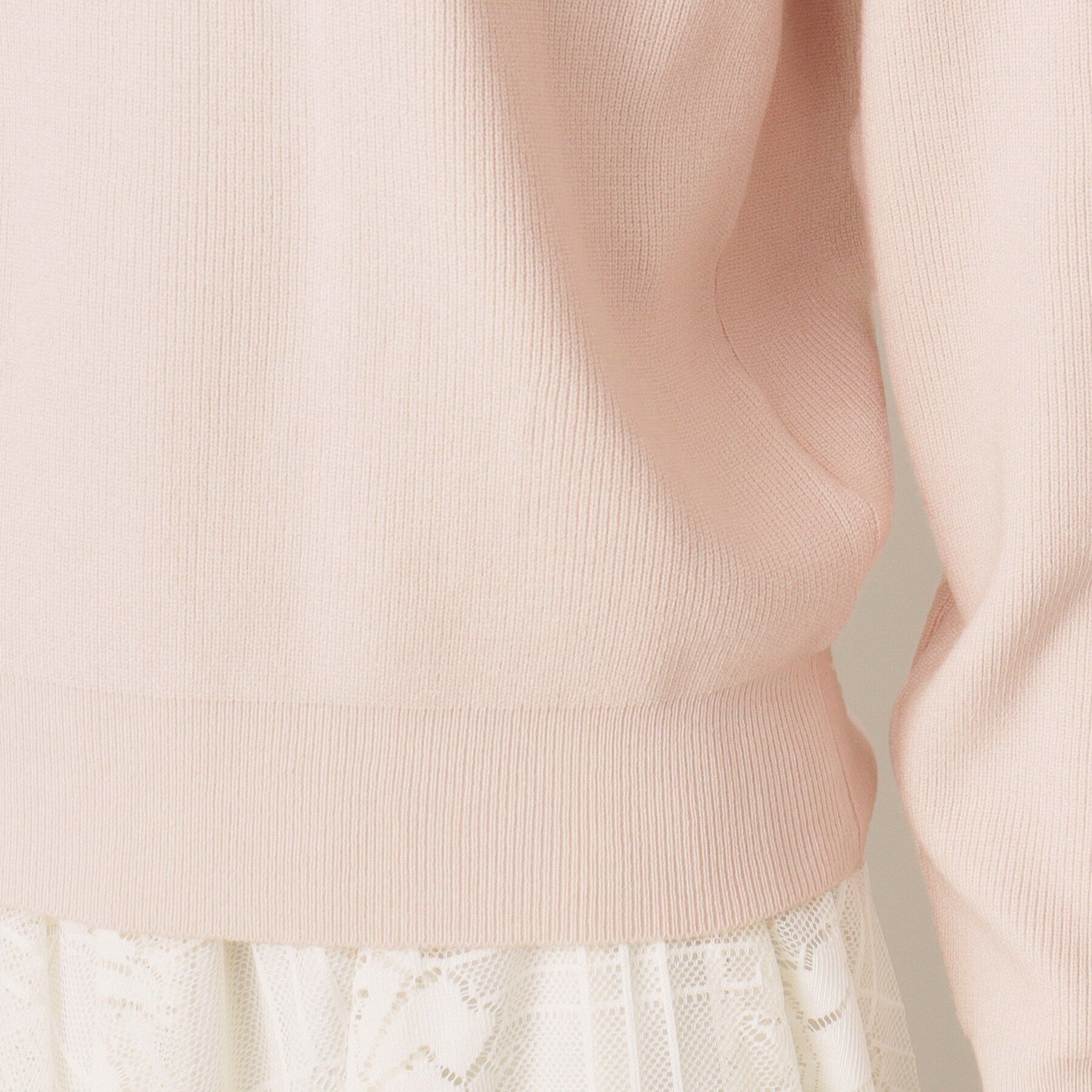 ITS&rsquo;DEMO「【手洗い可】肩ボタン畦ニット」|ニット・セーター|