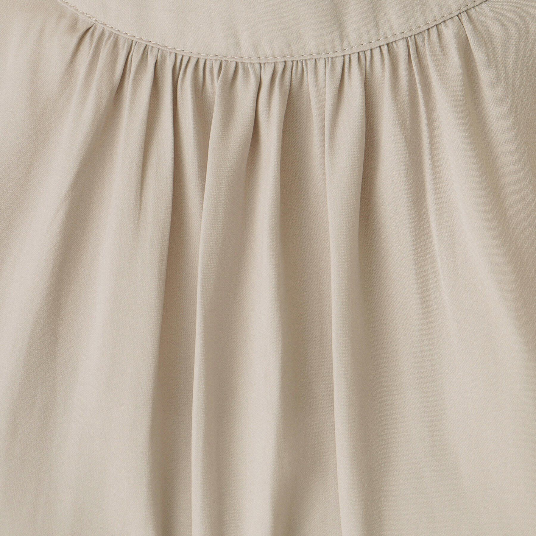 ITS&rsquo;DEMO「【通勤／手洗い可】サテンブラウス」|シャツ・ブラウス|