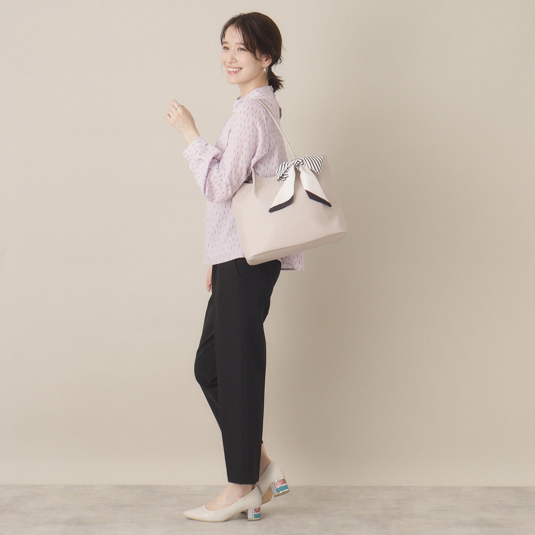 ITS&rsquo;DEMO「スカーフ付A4トート」|トートバッグ|