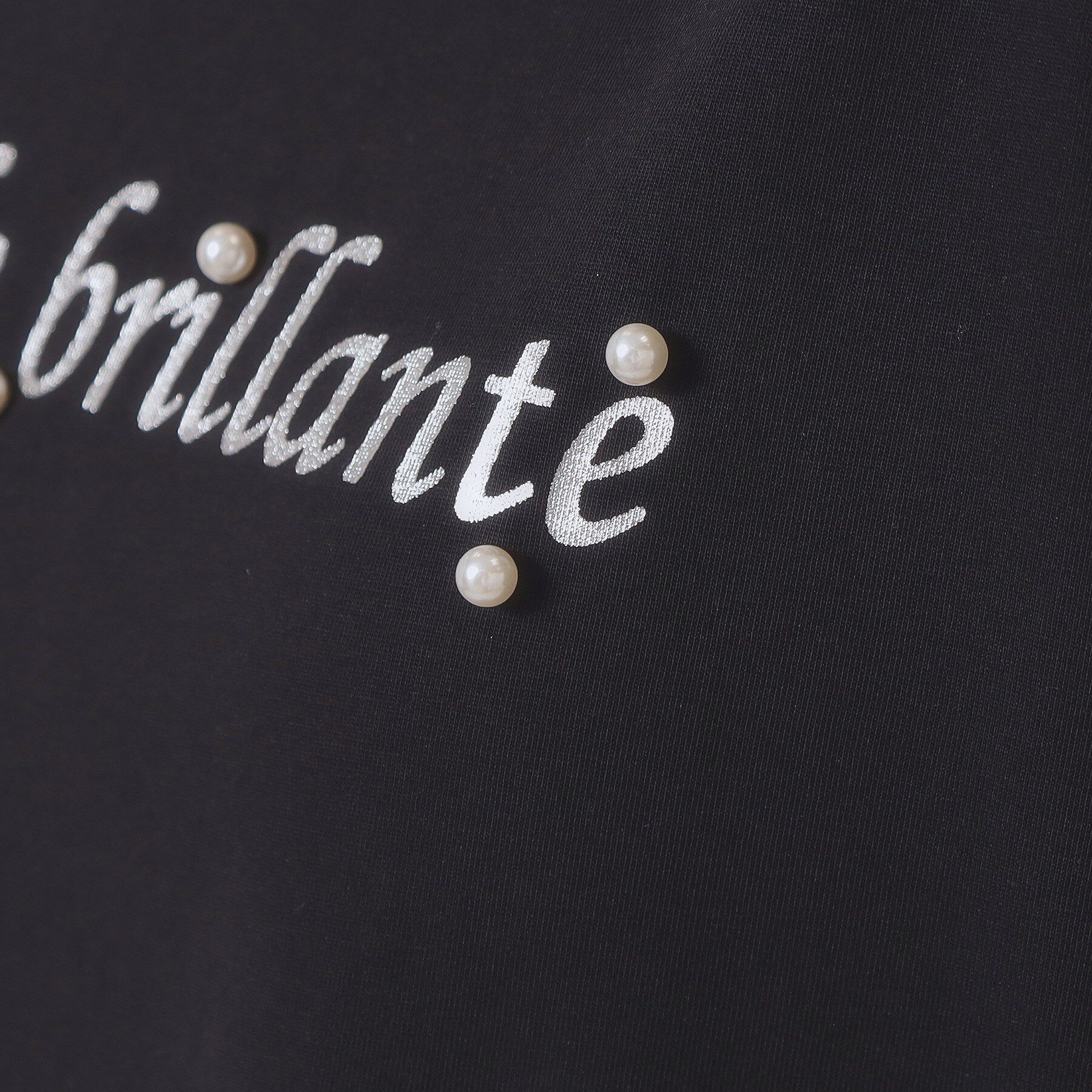 ITS&rsquo;DEMO「【手洗い可】箔ロゴプリントTシャツ」|Tシャツ・カットソー|