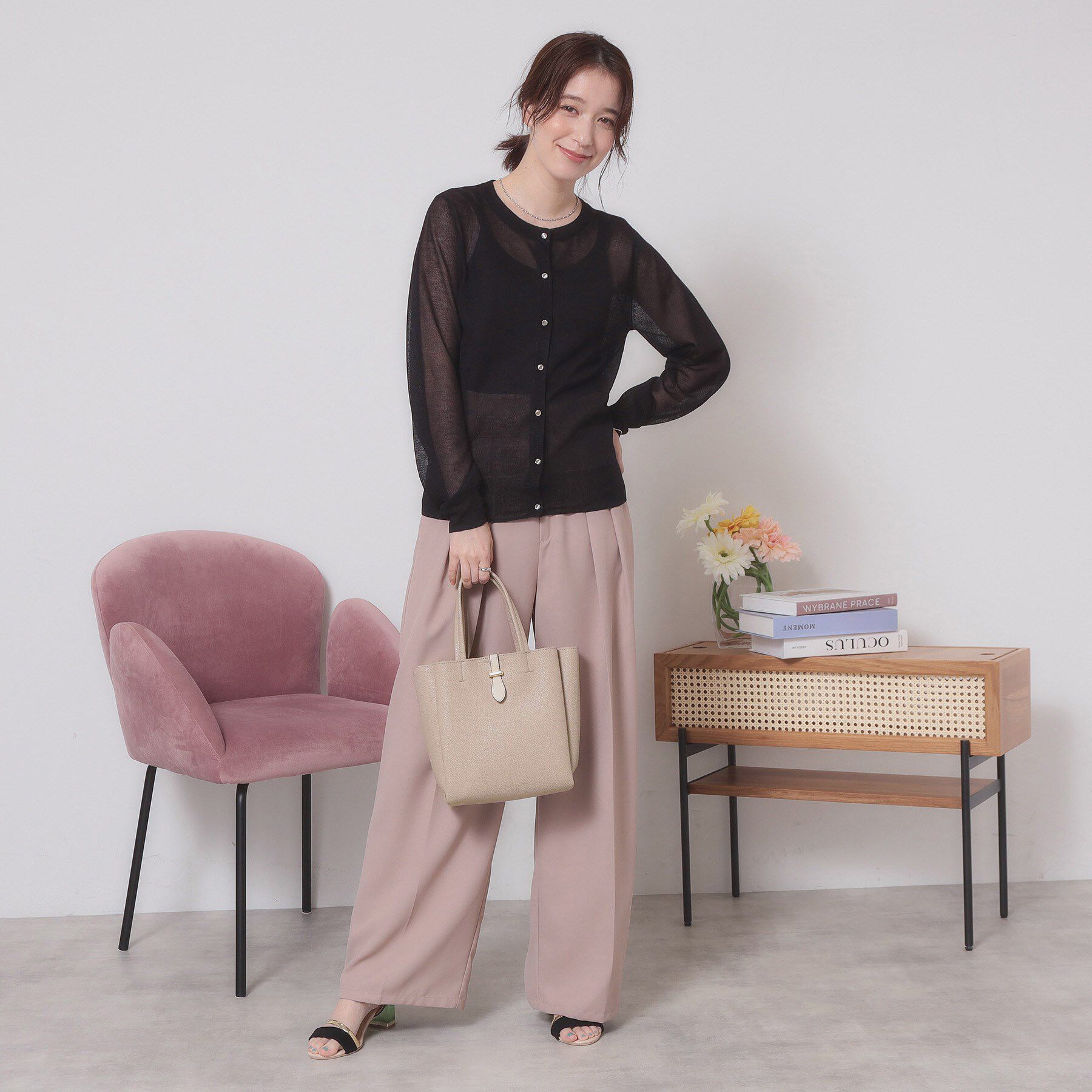 ITS&rsquo;DEMO「ベルト三層ミニトート」|ハンドバッグ|