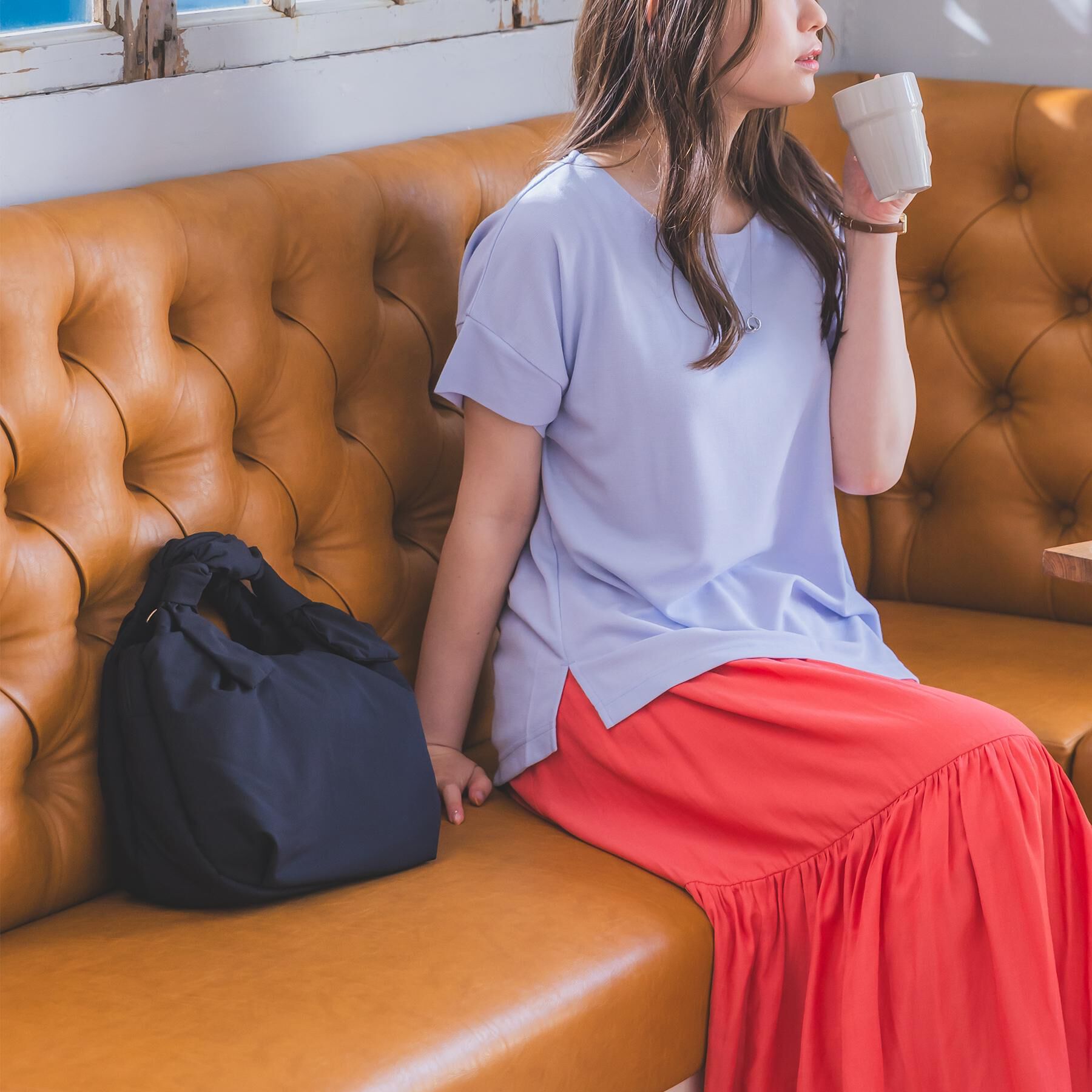 ITS&rsquo;DEMO「接触冷感2WAYトート」|トートバッグ|