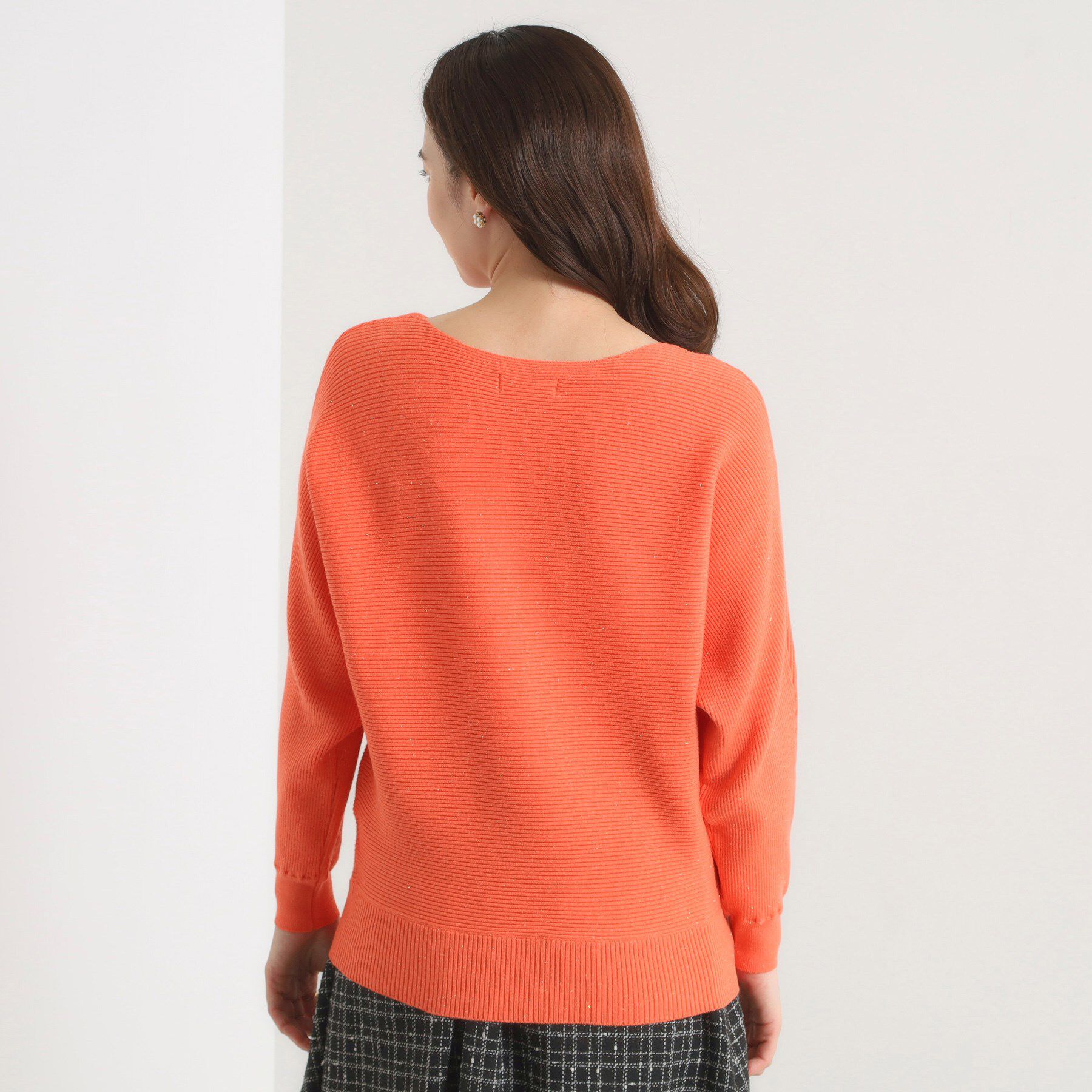 ITS&rsquo;DEMO「【手洗い可】アンジェリーナラメリブドルマンニット」|ニット・セーター|